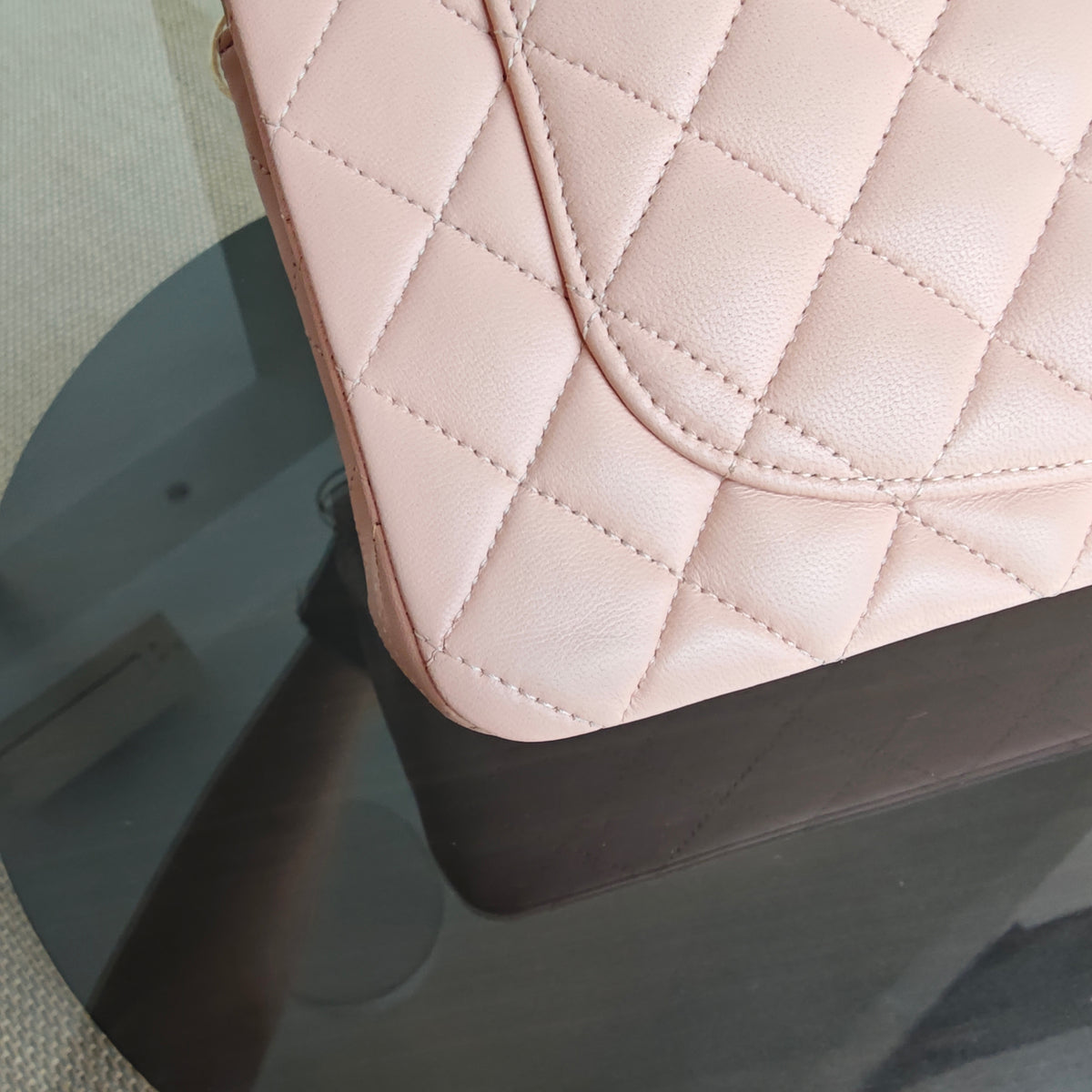 Chanel Classic Flap Small - Lambskin 23CM Light Pink Gold Hardware Series 23