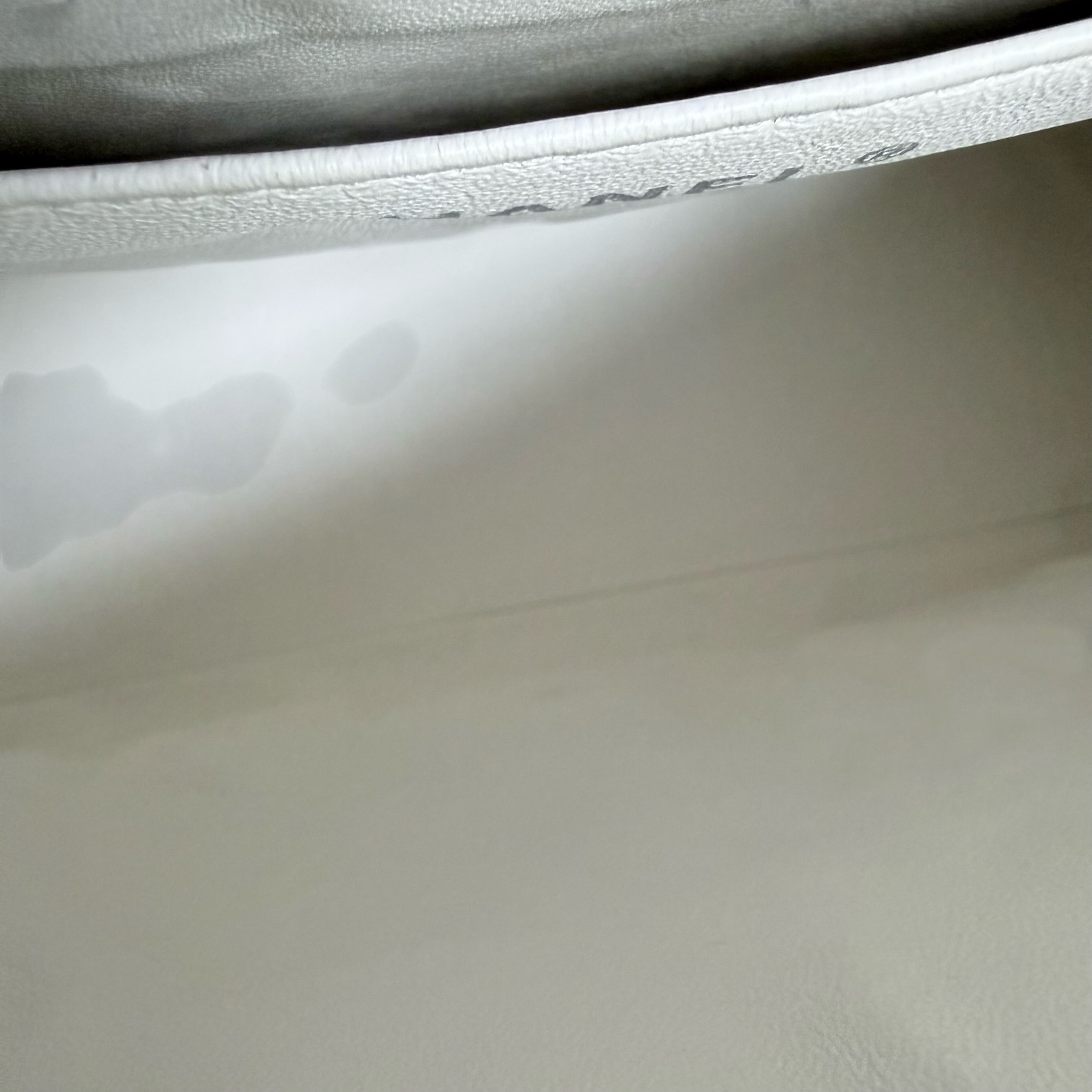 Chanel Classic Flap Maxi - Caviar 33CM Single Flap Quilted White Silver Harware Series 13