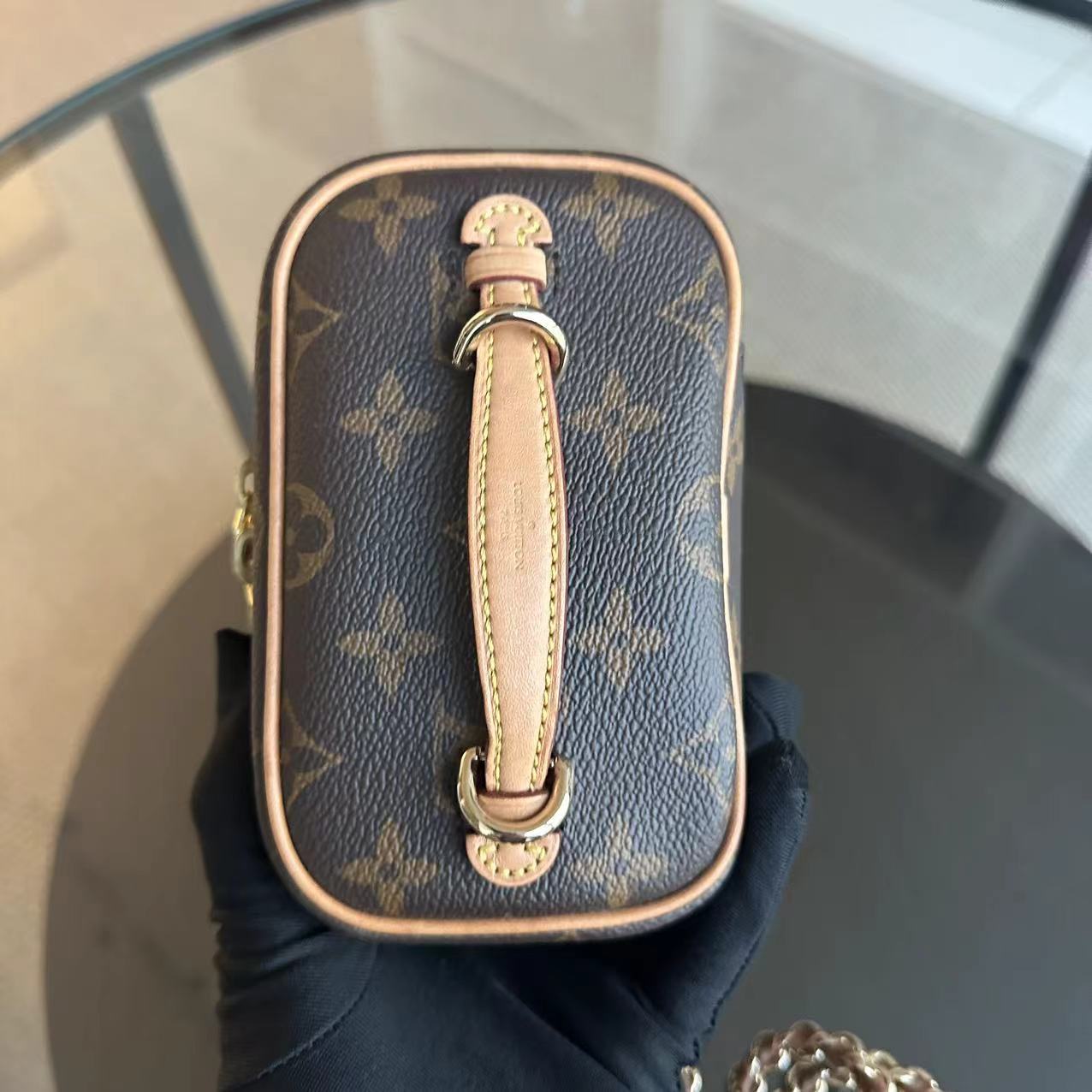 *Full Set, Receipt* LV Nano Nice Monogram Vanity Case Louis Vuitton