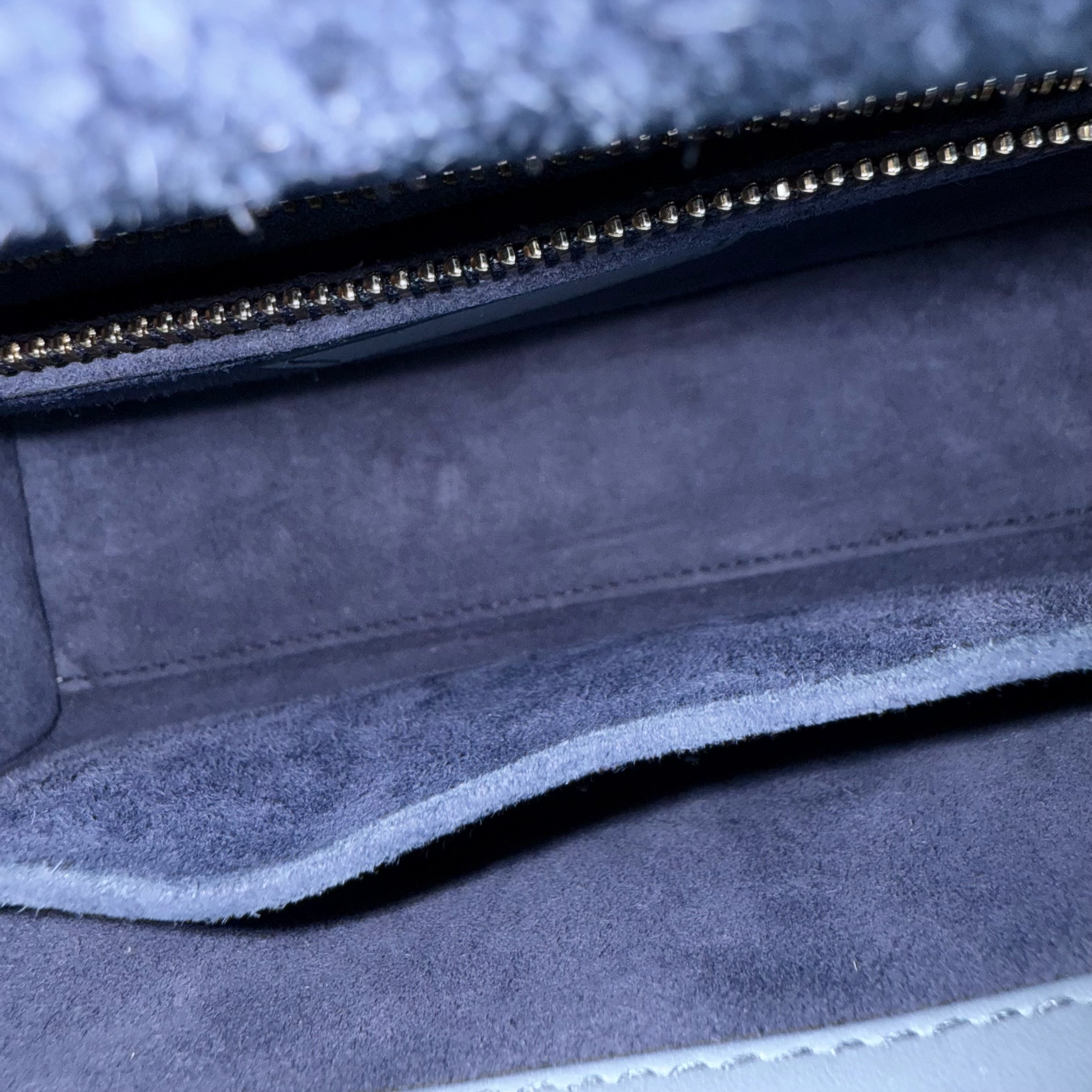 Dior Lady Small Flap - Cannage Lambskin Blue Gold Hardware MyABC