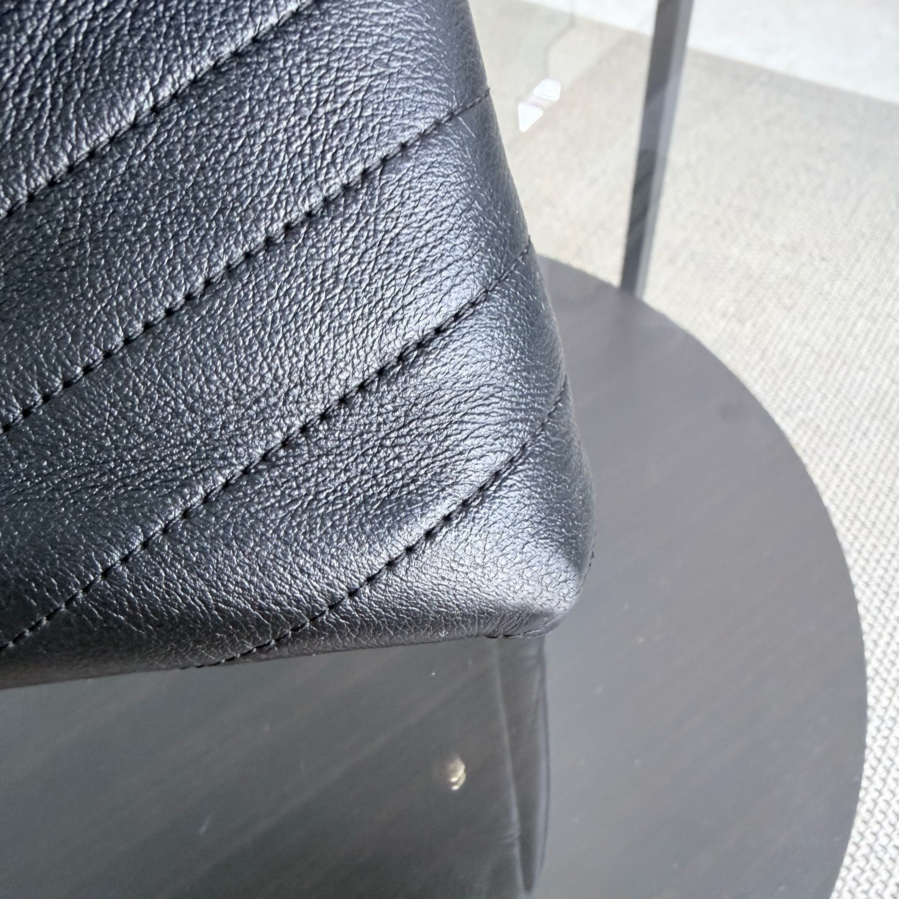 Chanel Handle Large - Caviar Quilted Black Gold Hardware Series 25
