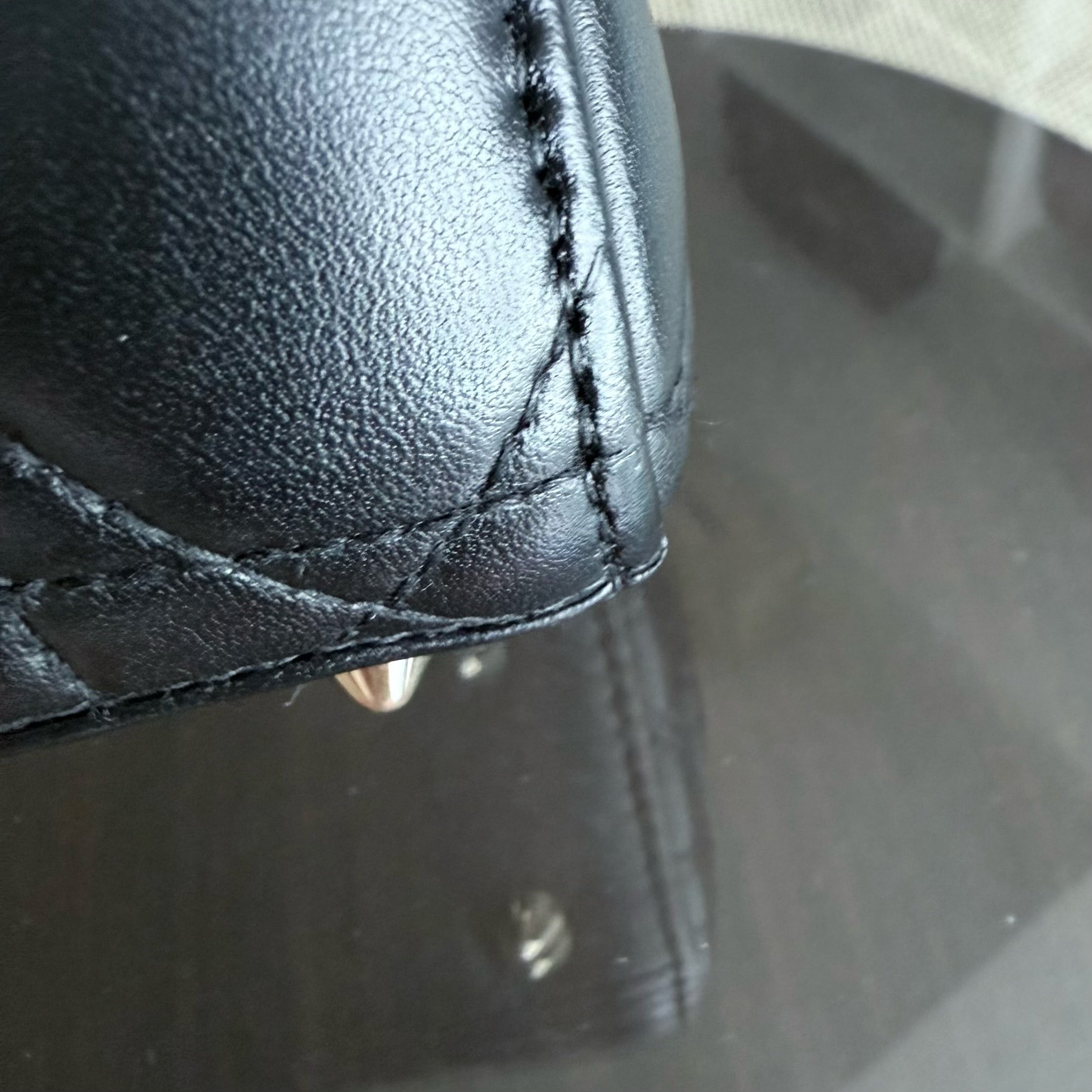 Dior Lady Small Flap - Cannage Lambskin Black Gold Hardware