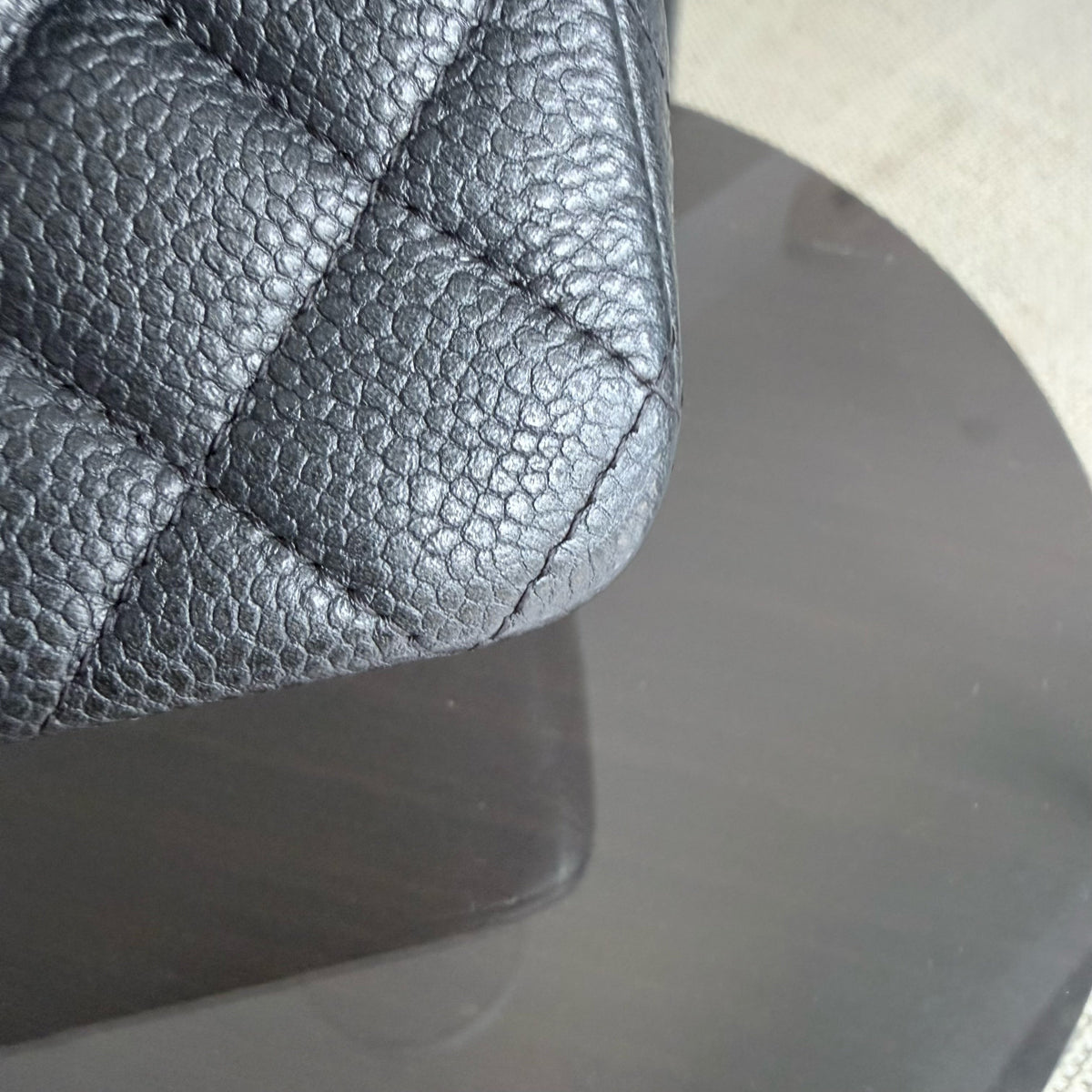 Chanel Classic Flap Mini - 20CM Caviar Quilted Black Silver Hardware Series 20