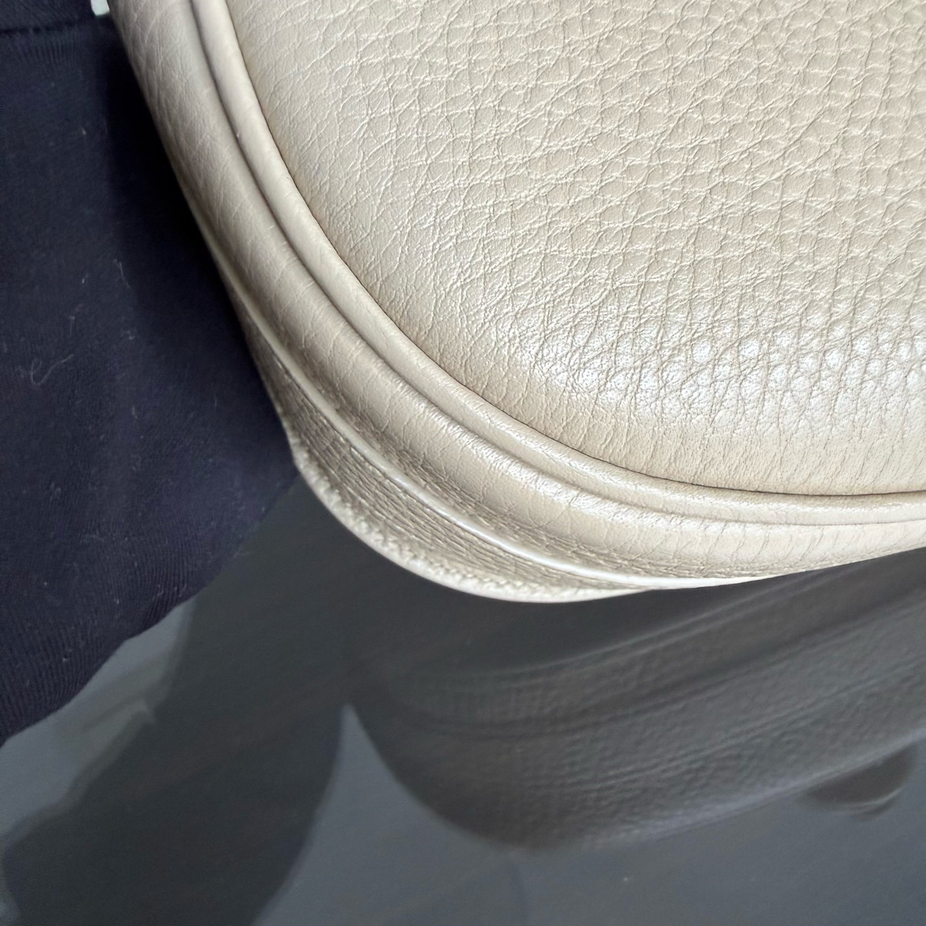 Dior Bobby Medium - Caviar Beige Gold Hardware
