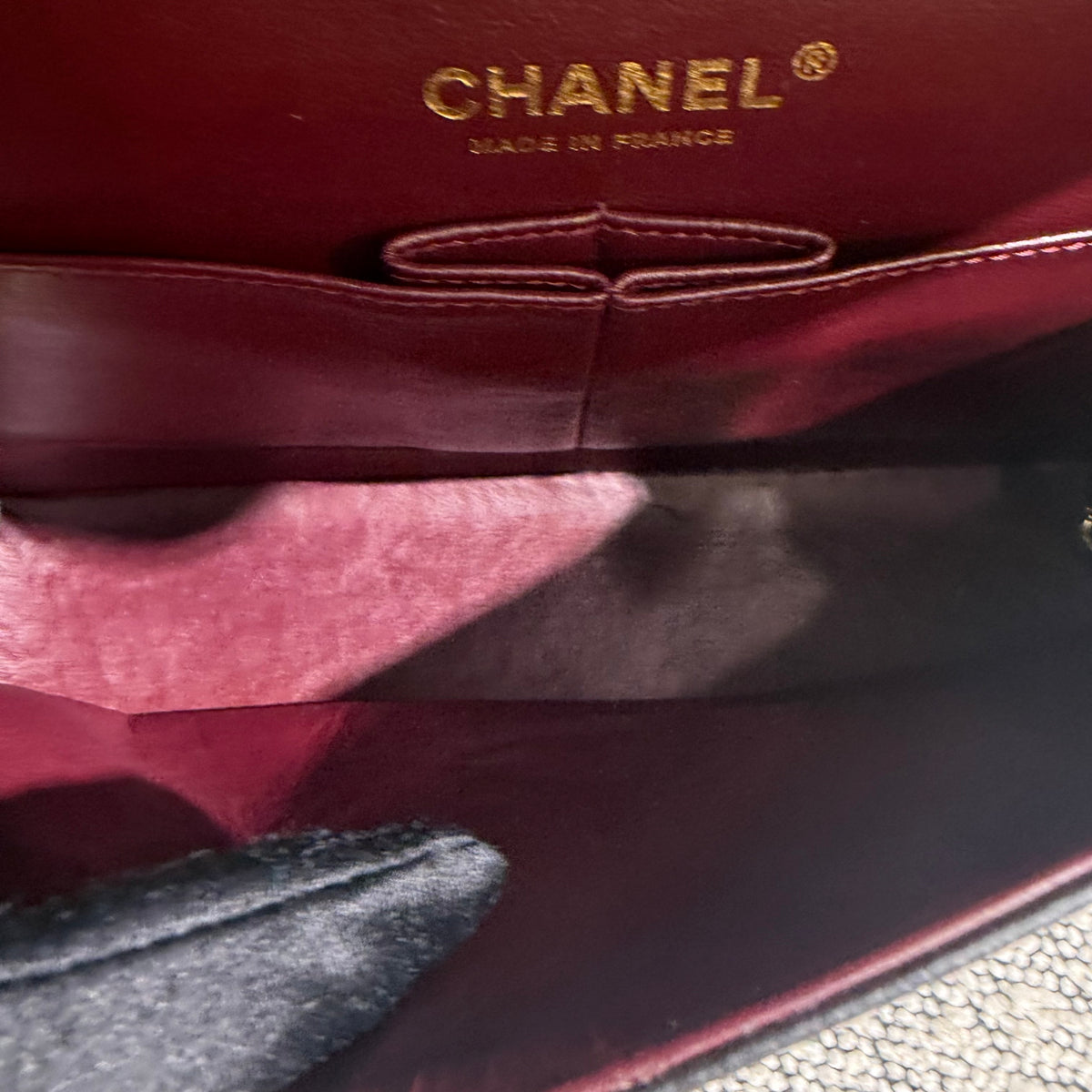 Chanel Classic Flap Medium - 25CM Quilted Caviar Black Gold Hardware