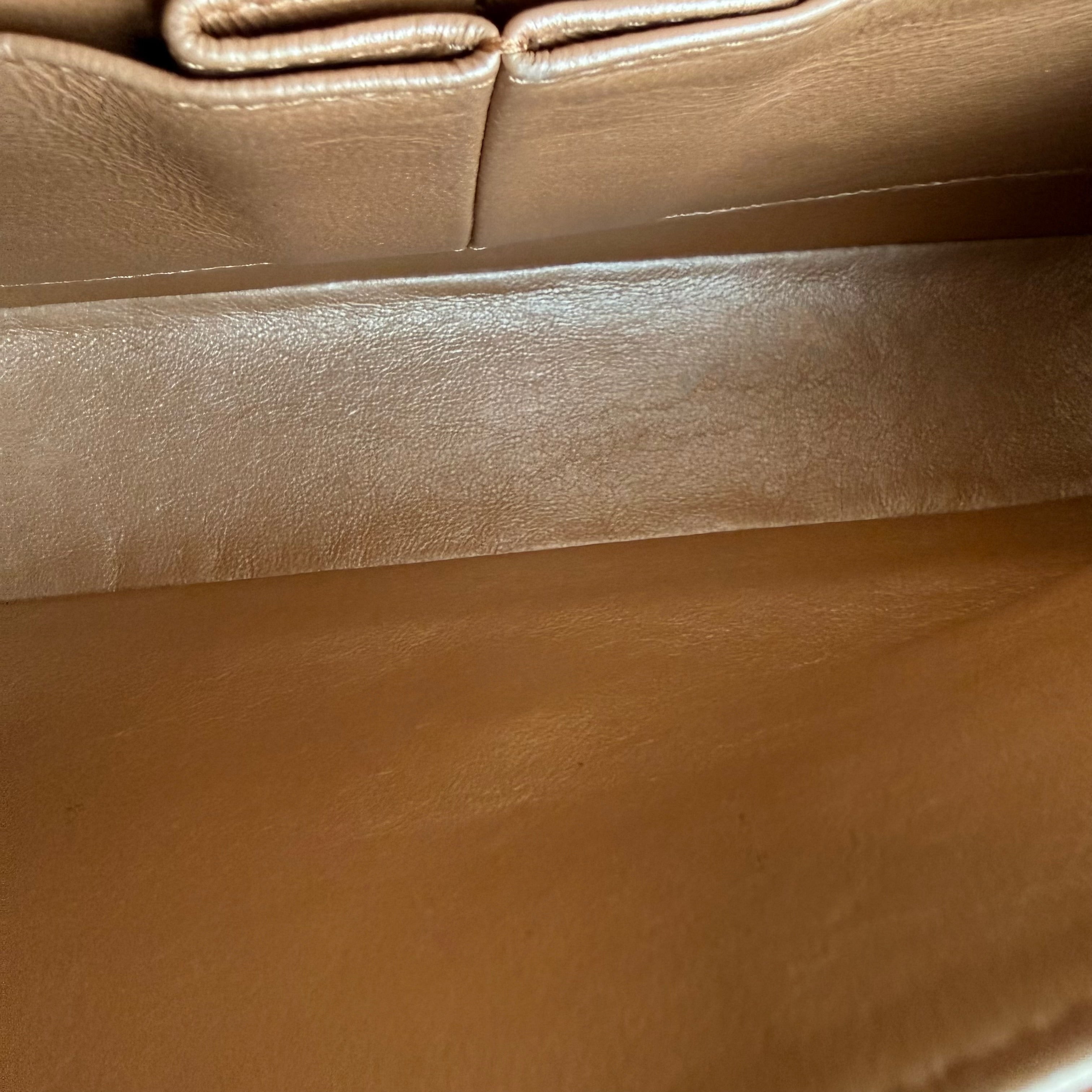 Chanel Classic Flap Medium - 25CM Quilted Caviar Gold Gold Hardware Series 14