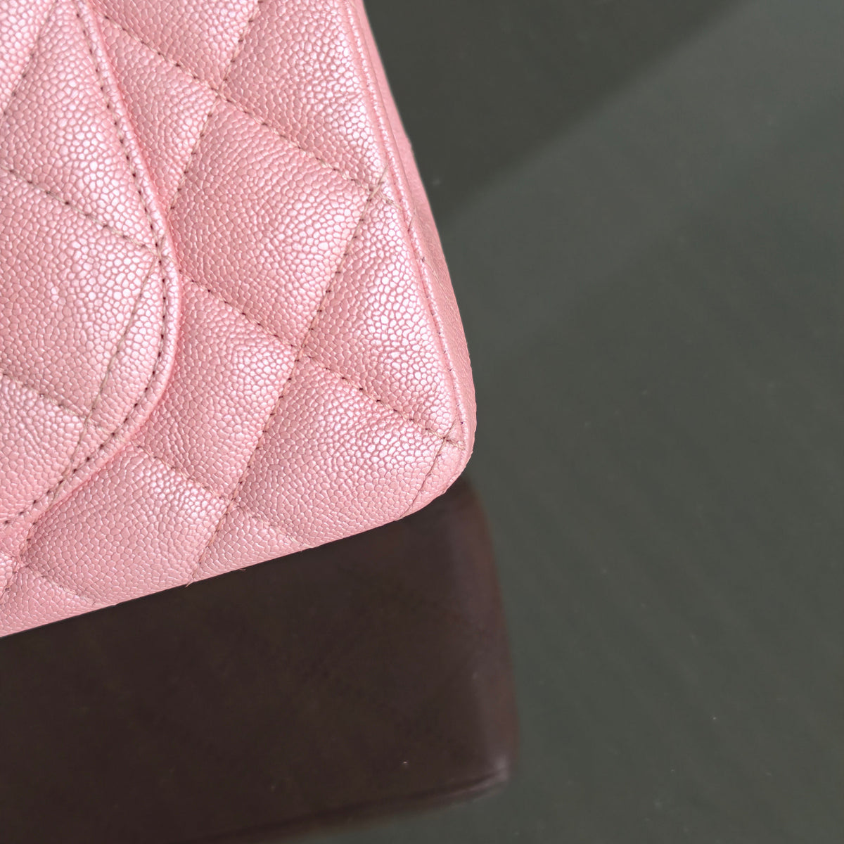 Chanel Classic Flap Small - Caviar 23CM Quilted Light Pink Gold Hardware Series 27