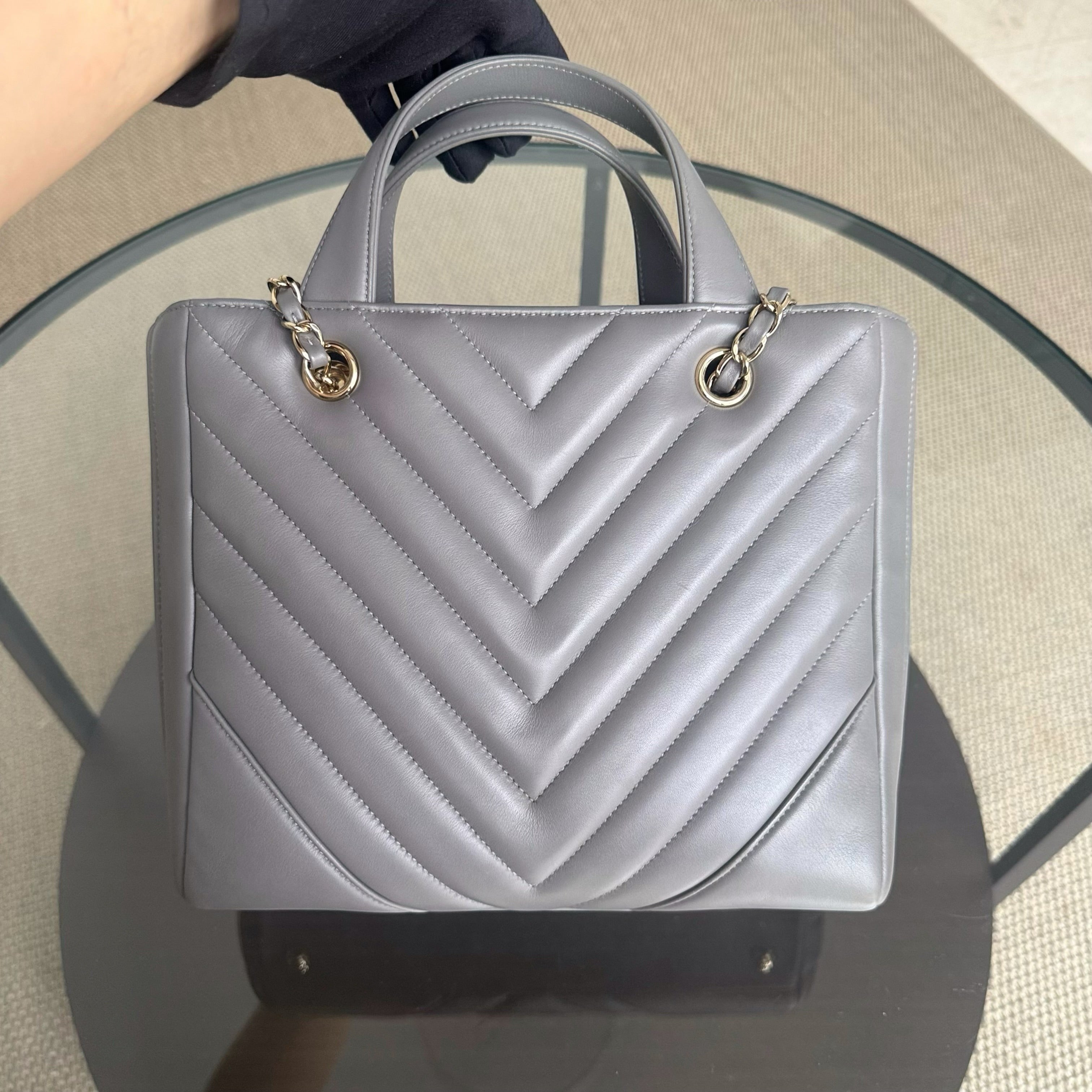 Chanel Chevron Statement Small - 26CM Tote Bag Series 26