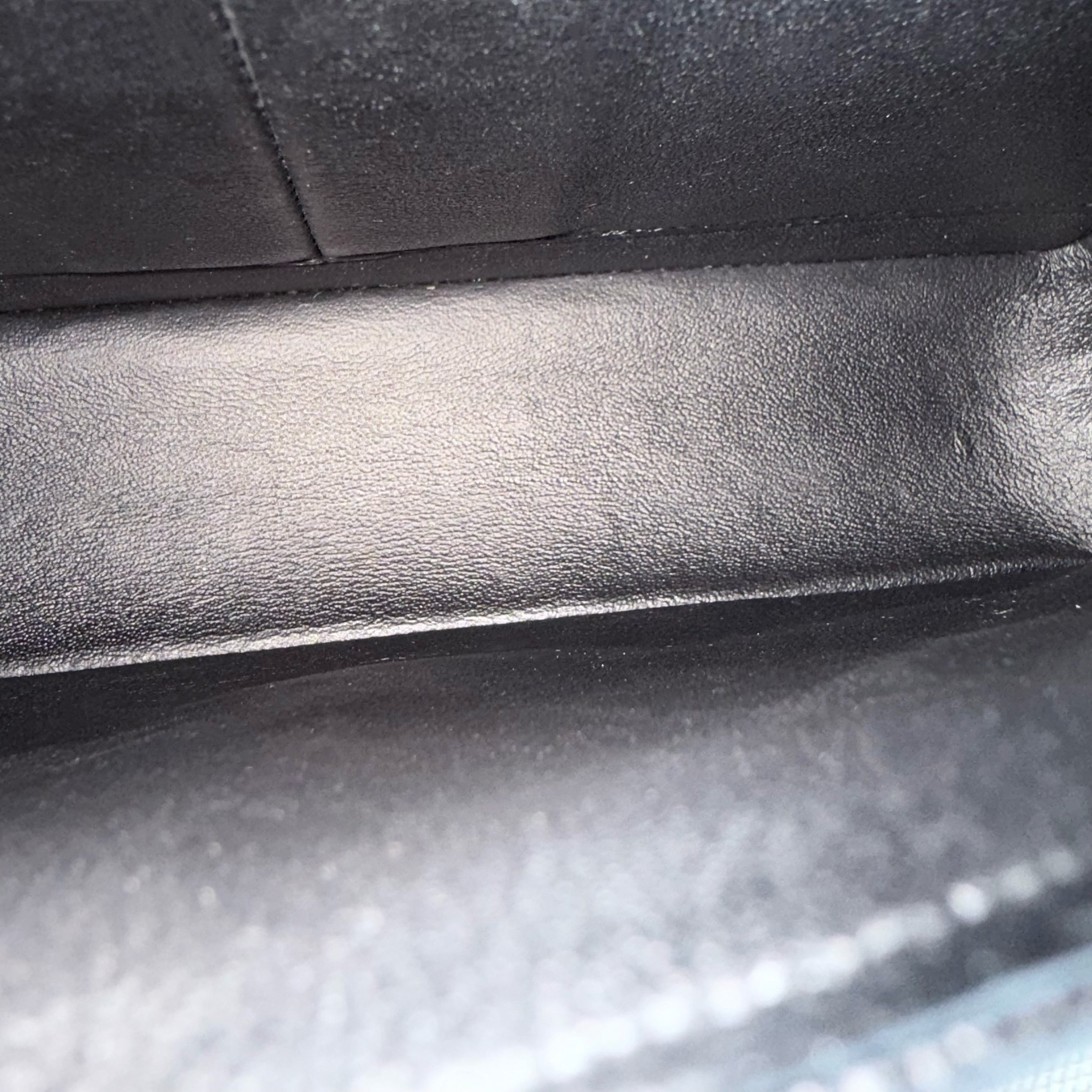 Chanel Classic Flap Small - Caviar 23CM Chevron Black Gold Hardware Series 27