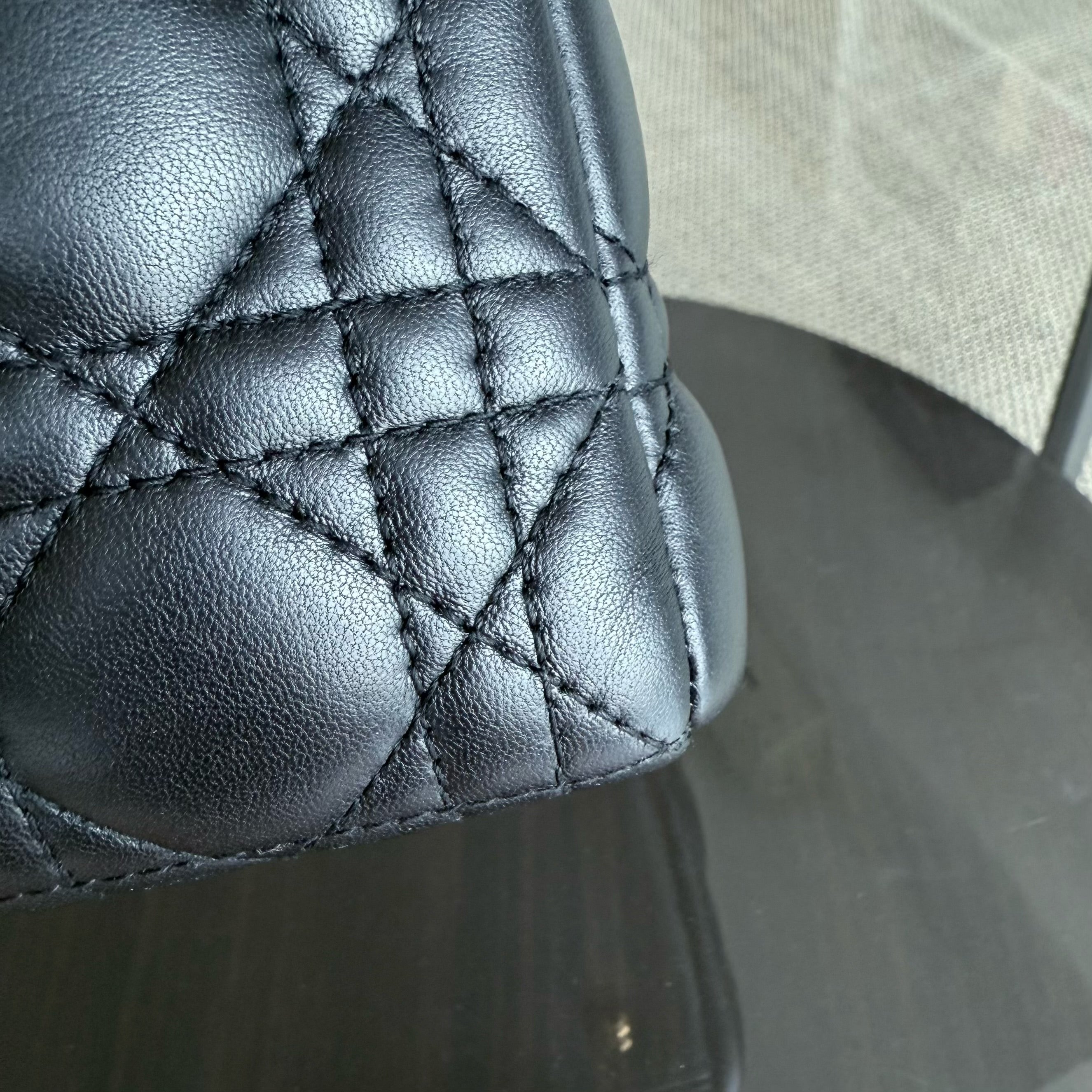 Dior Lady Medium - Canange Lambskin Black Gold Hardware