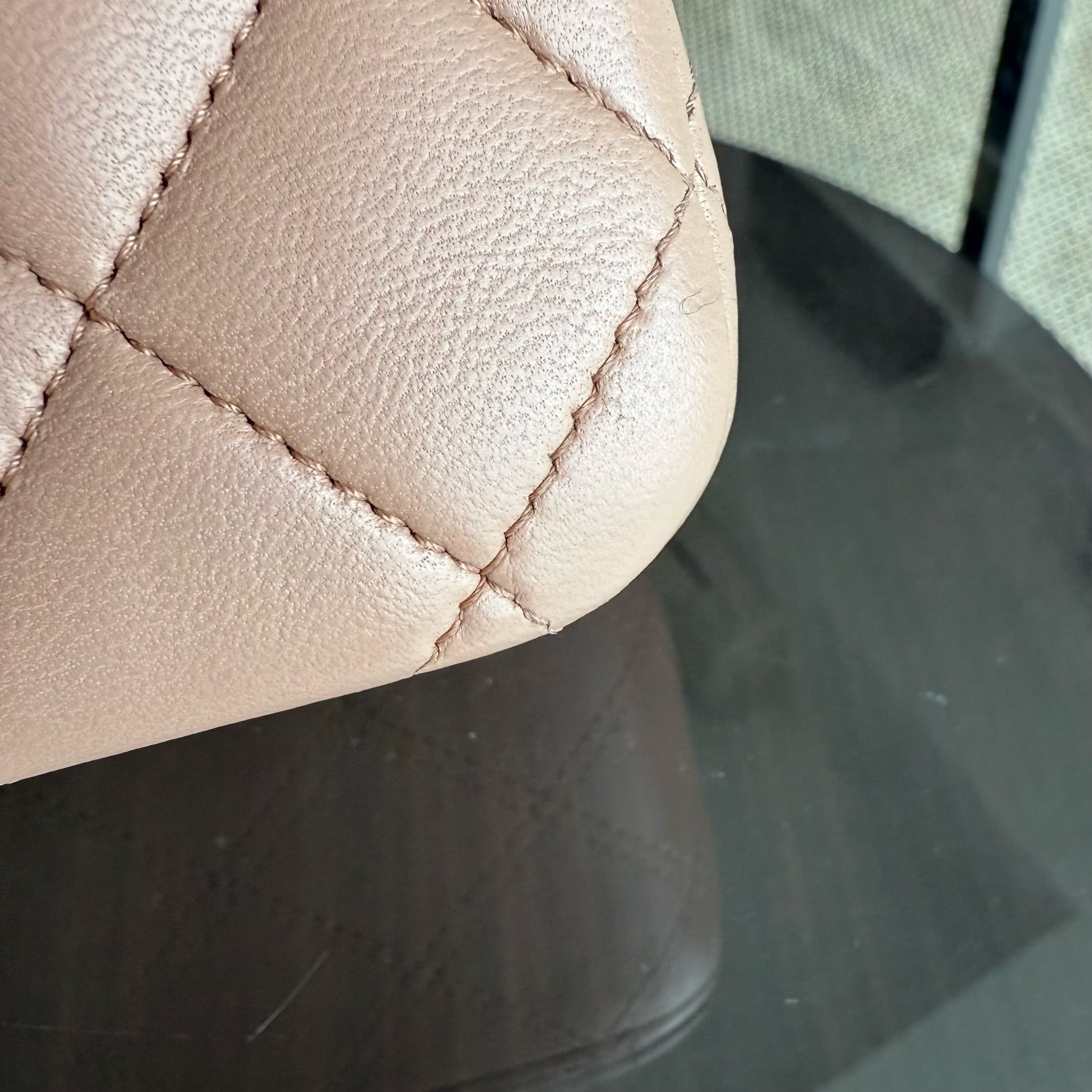 Chanel Classic Flap Medium - 25CM Quilted Lambskin Caramel Brown Gold Hardware Series 24