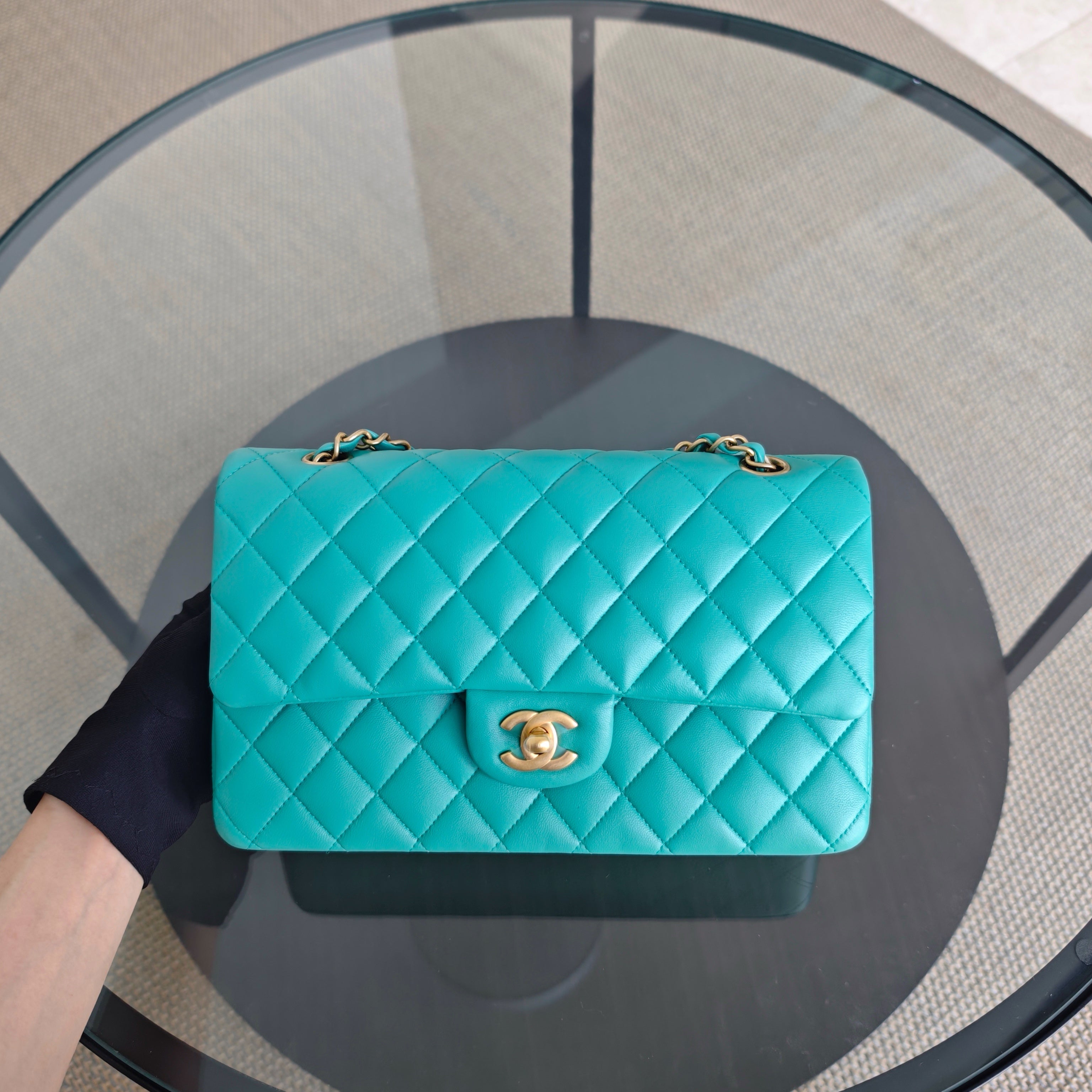 Chanel Classic Flap Medium - 25CM Quilted Lambskin Gold Hardware Series 27