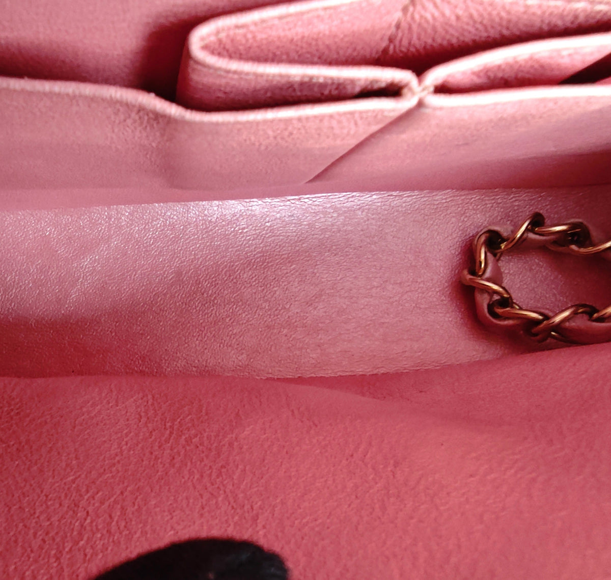 Chanel Classic Flap Small - Caviar 23CM Quilted Light Pink Gold Hardware Series 27