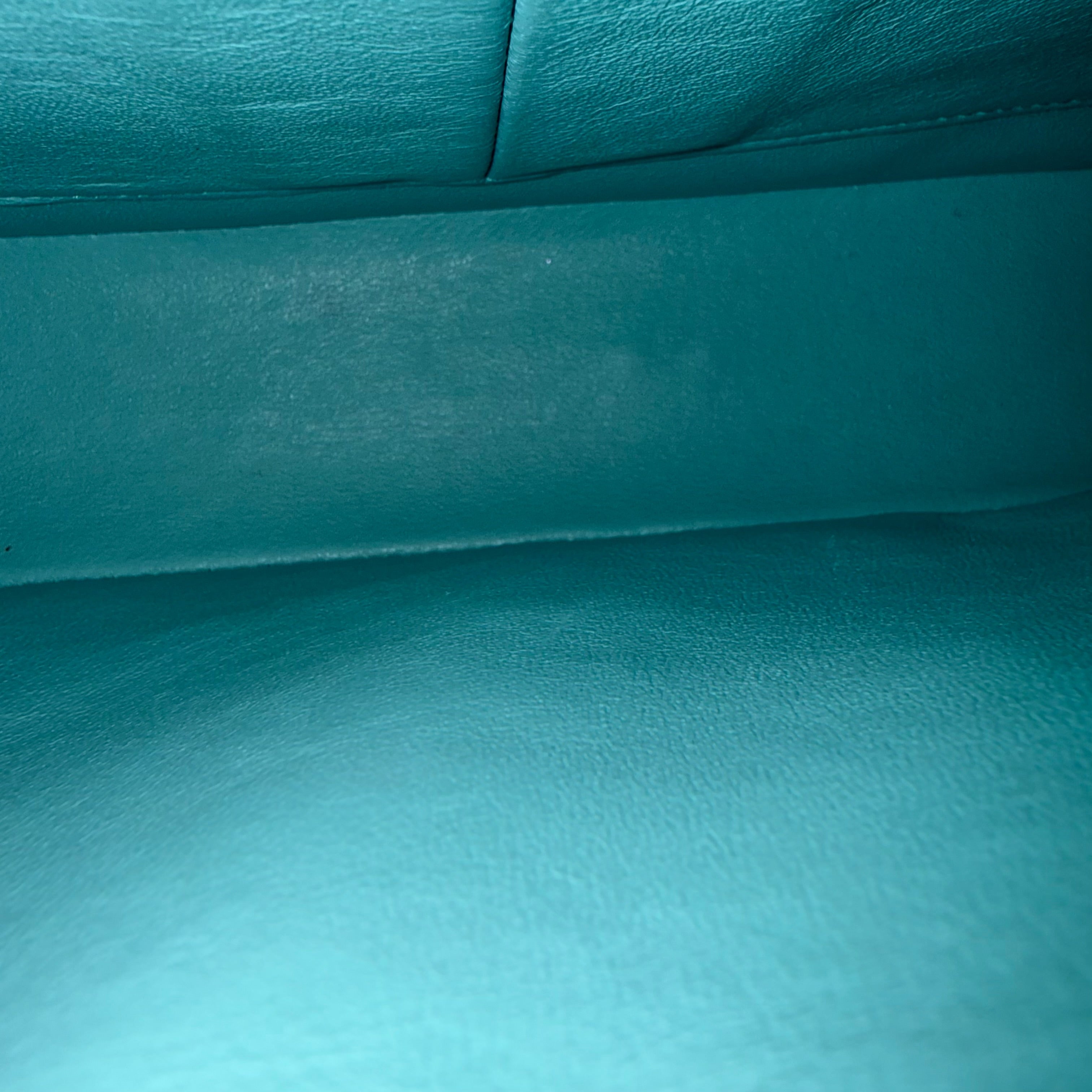 Chanel Classic Flap Medium - Caviar 25CM Quilted Tiffany Light Blue Gold Hardware Series 26