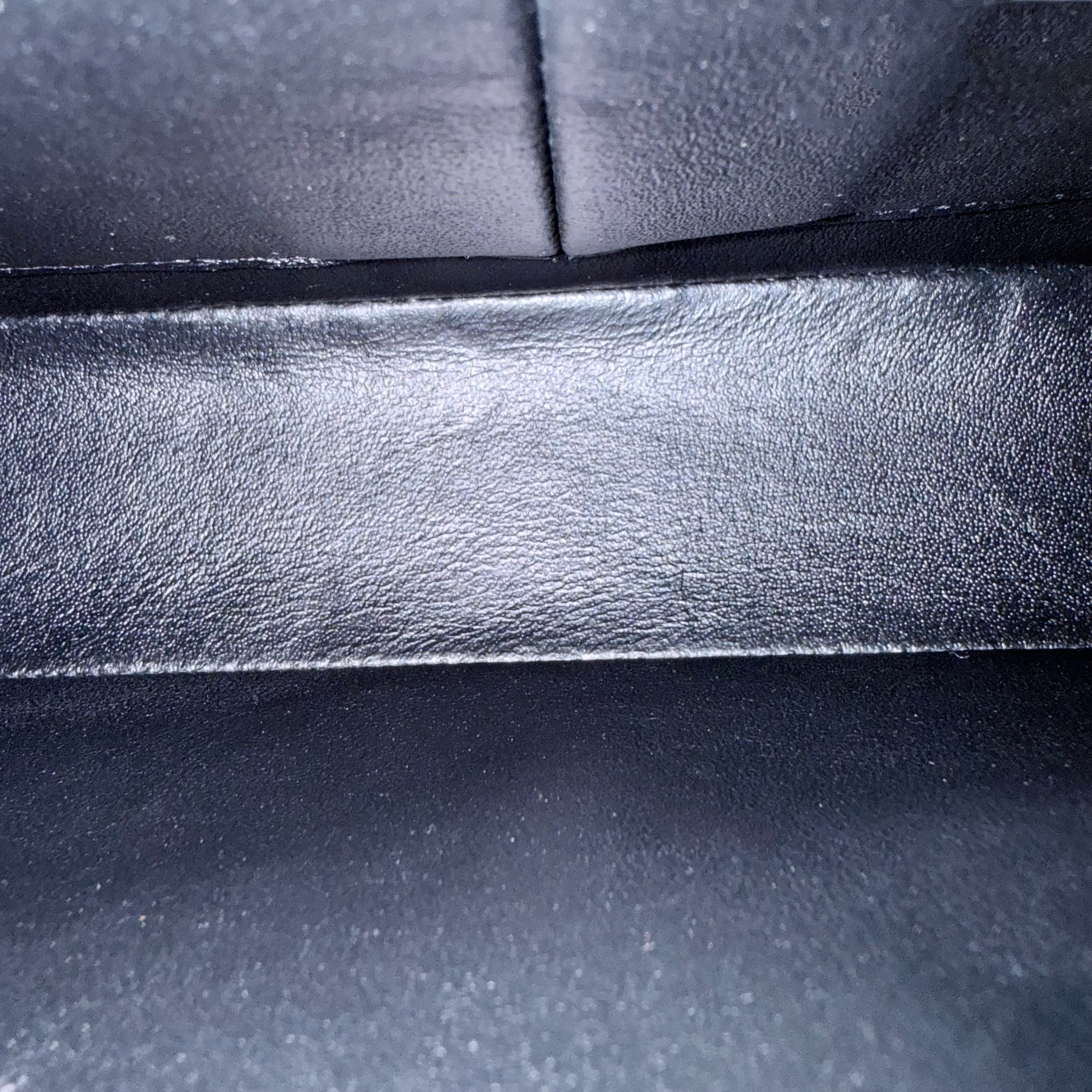 Chanel Classic Flap Medium - 25CM Chevron Lambskin Black Gold Hardware Series 27