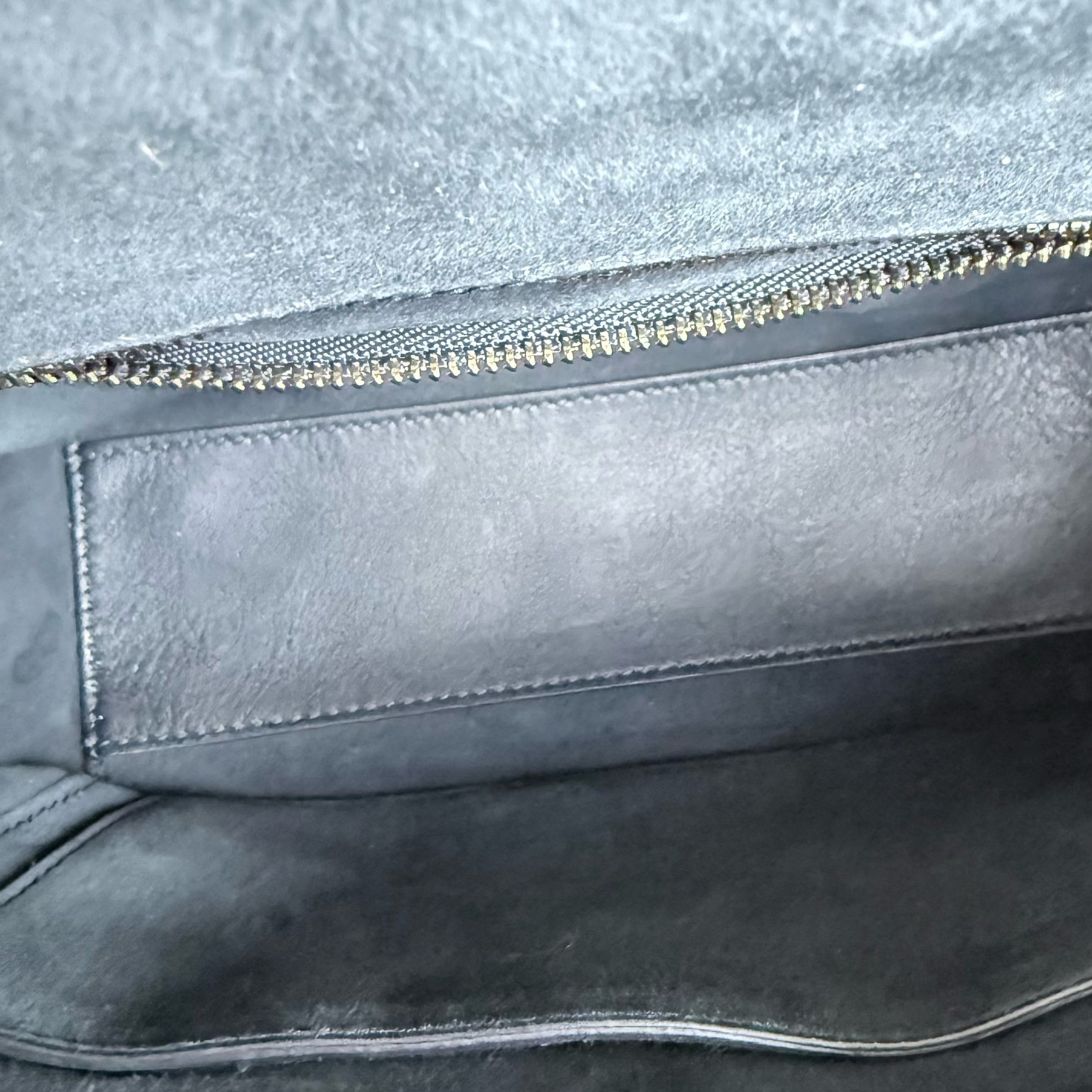 Dior Lady Small Flap - Cannage Calfskin Studded Black Gold Hardware