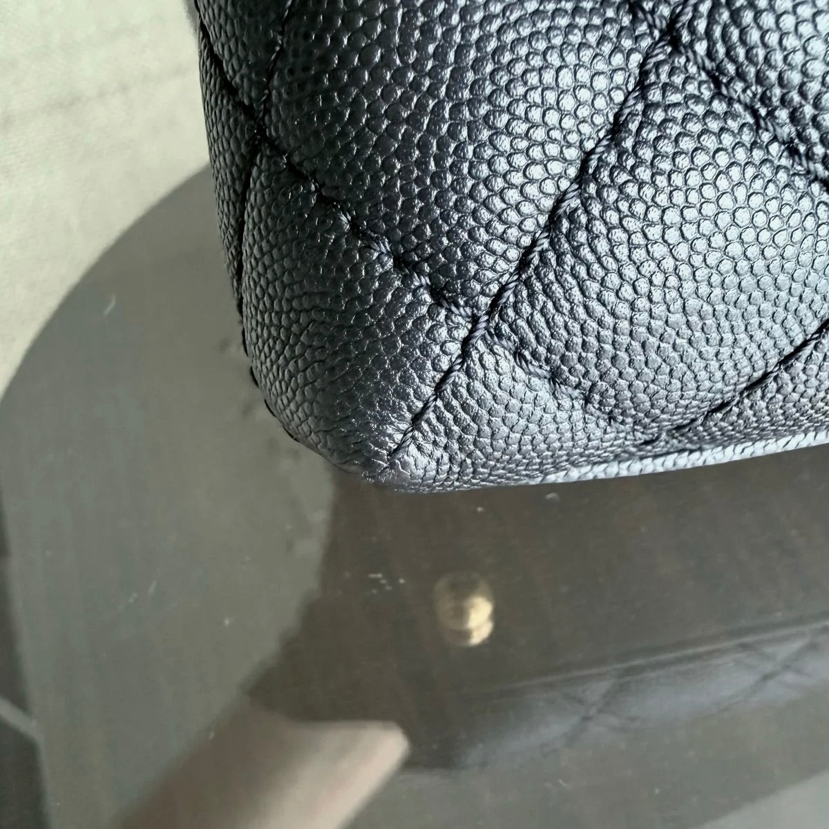 Chanel Coco Handle Small - Caviar Quilted Black Gold Hardware