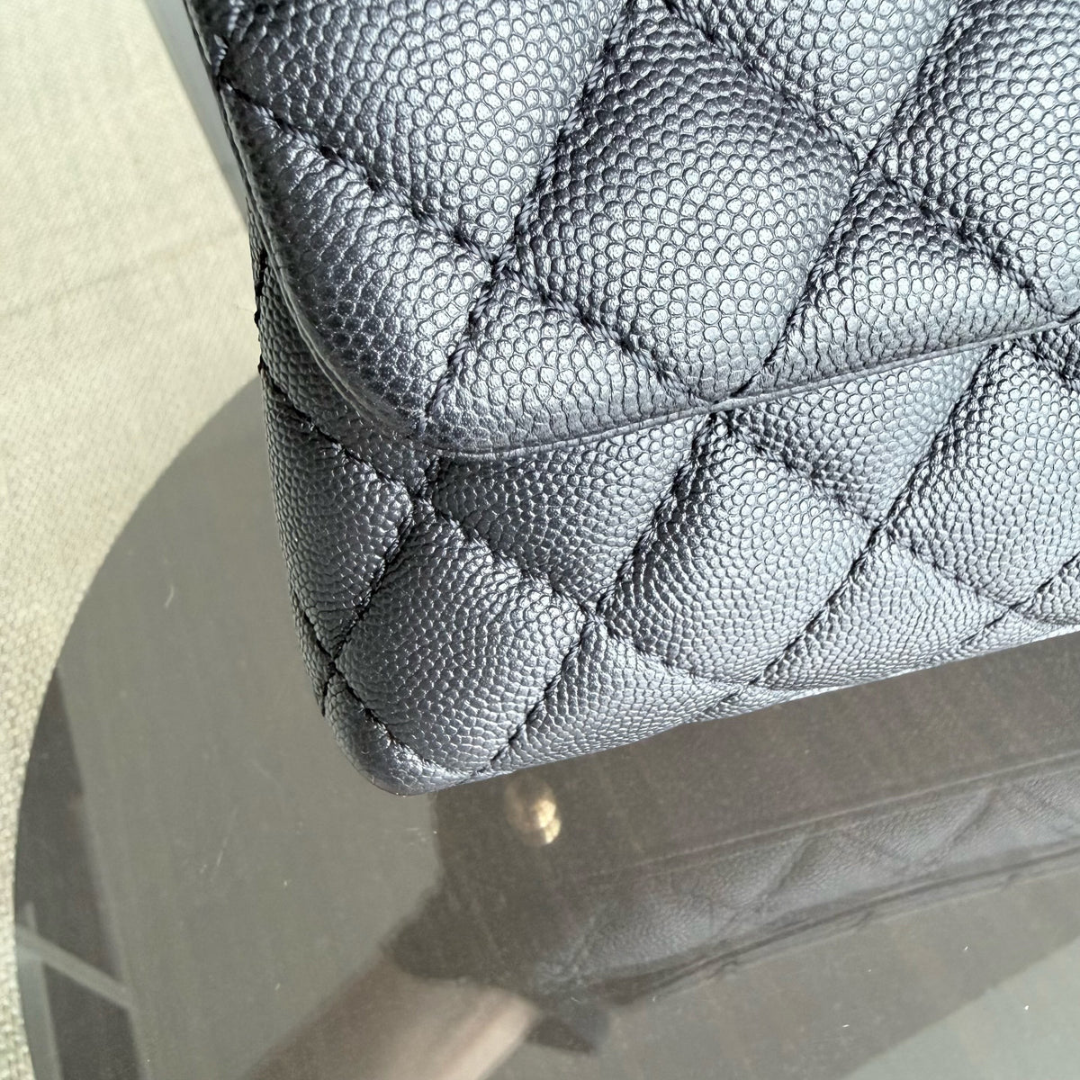 Chanel Coco Handle Small - Caviar Quilted Black Gold Hardware Series 29