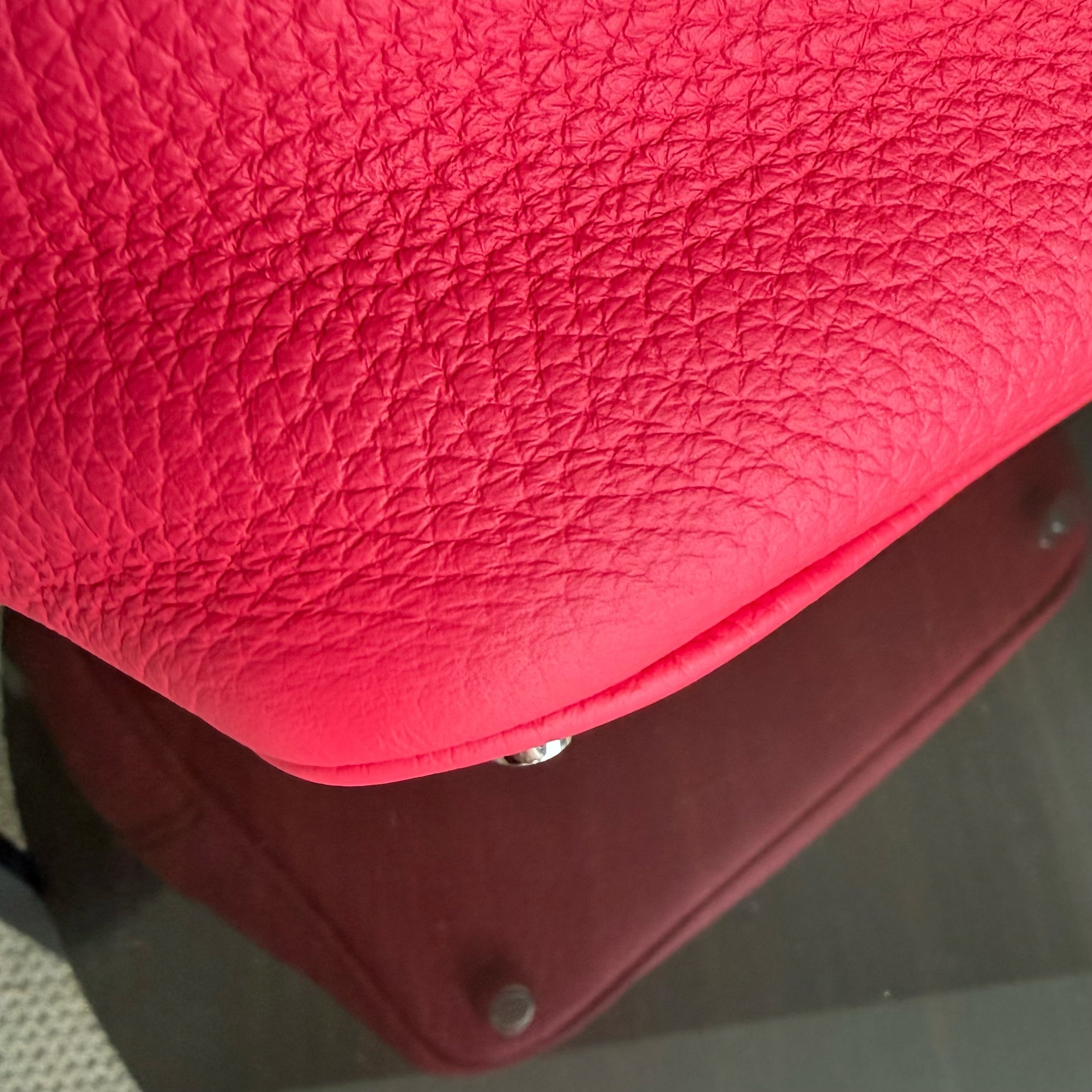 Hermes Picotin Lock 18 - TC Taurillion Clemence Pink Palladium Hardware Stamp A