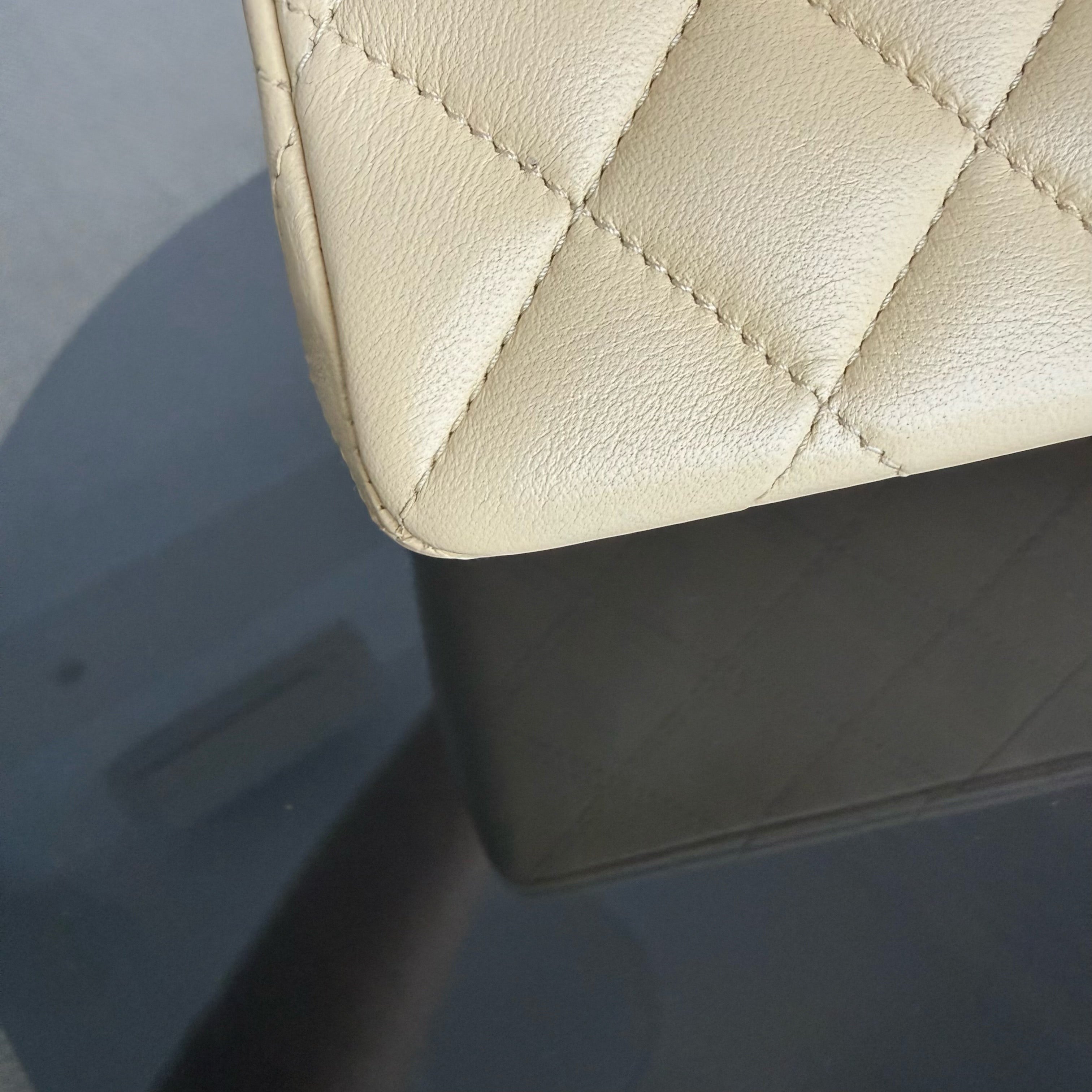 Chanel Classic Flap Small - Lambskin 23CM Light Yellow Gold Hardware Series 30