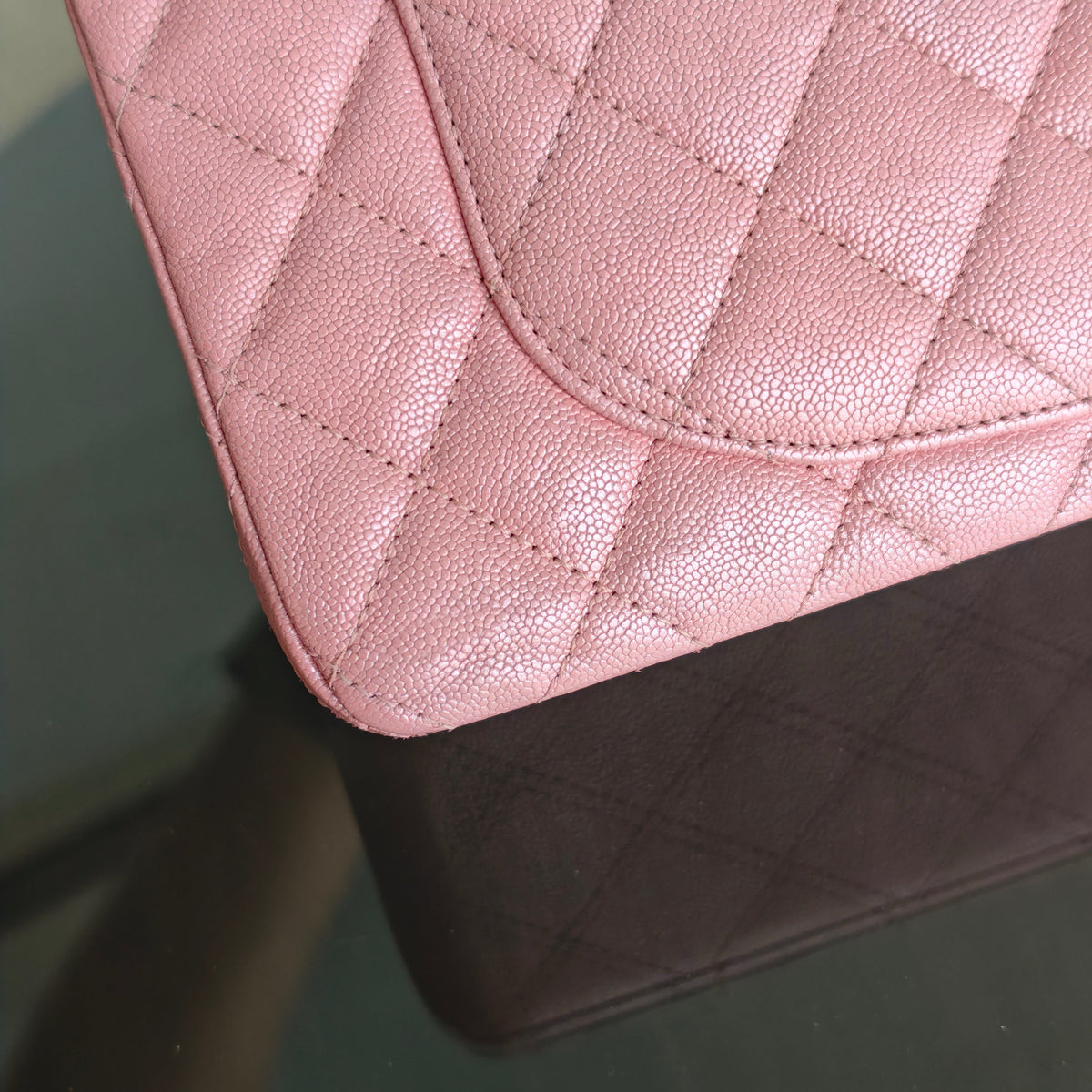 Chanel Classic Flap Small - Caviar 23CM Quilted Light Pink Gold Hardware Series 27