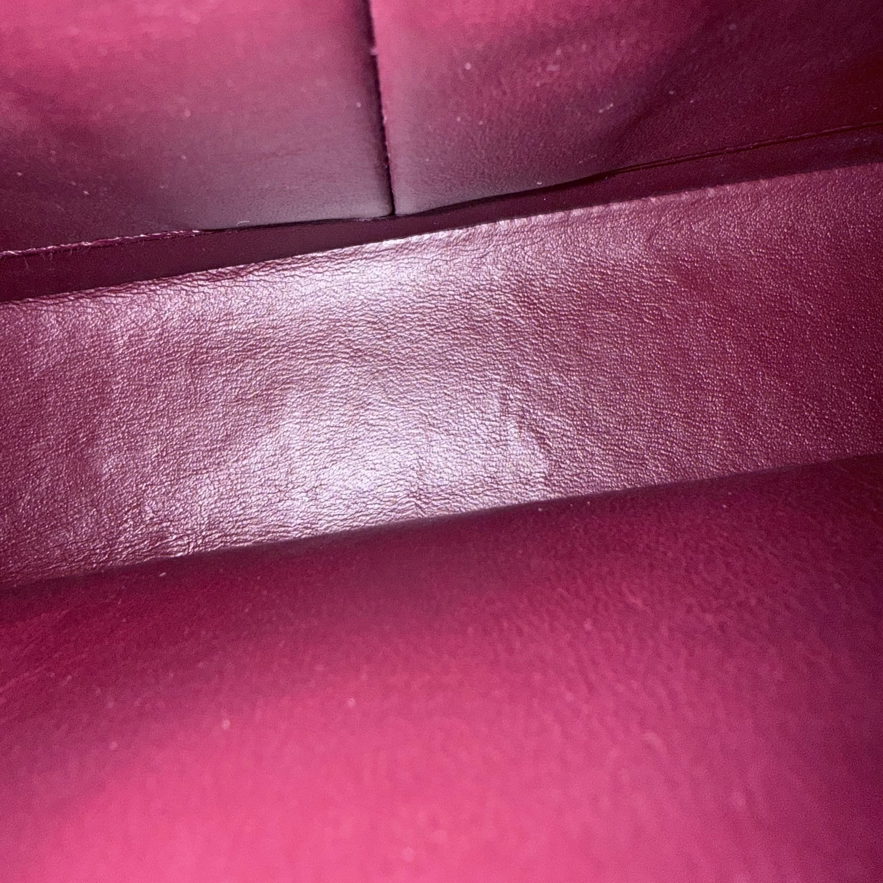 Chanel Classic Flap Medium - 25CM Quilted Lambskin Black Silver Hardware Series 12