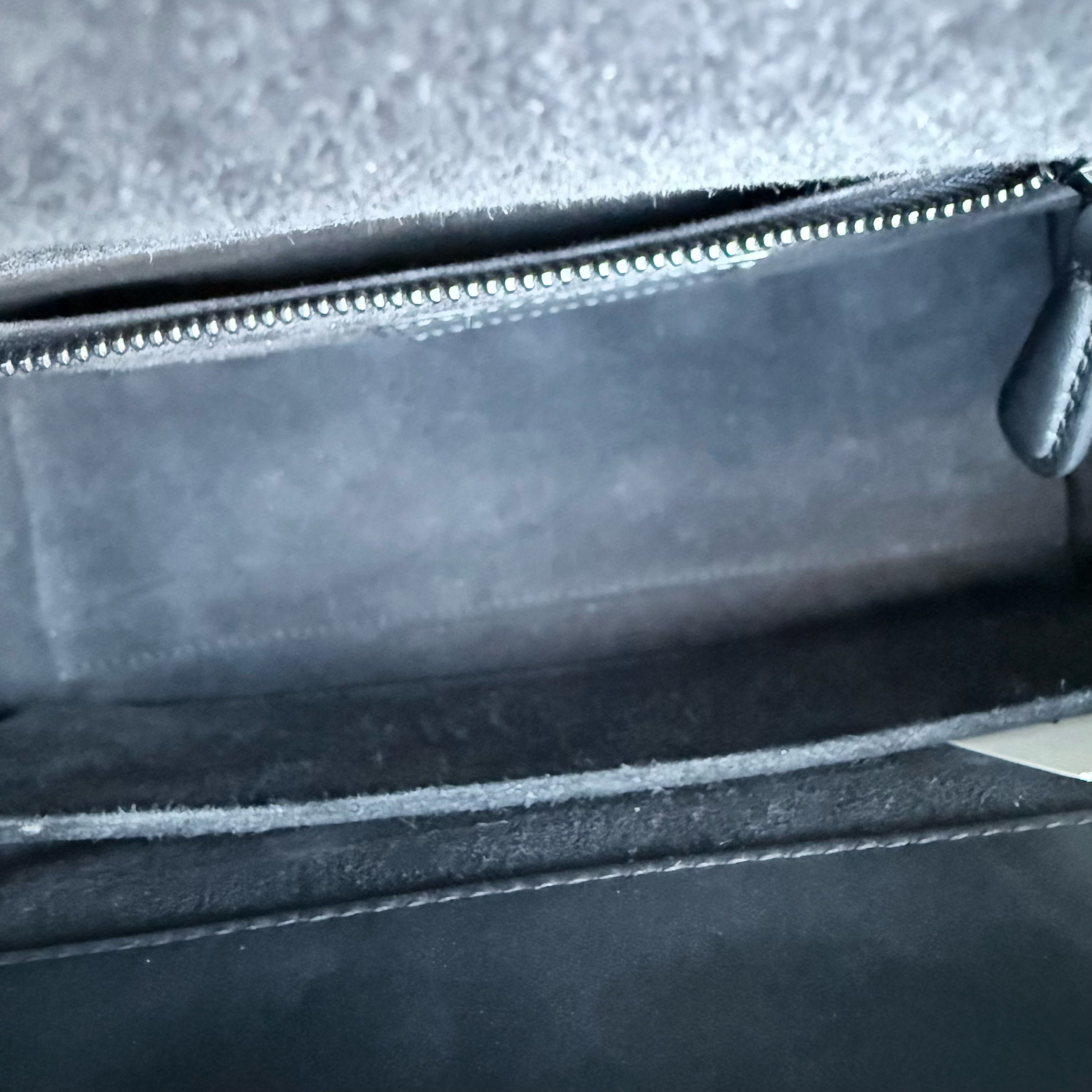 *Flap Open* Dior Lady Medium - Calfskin So Black Black Hardware NO STRAP