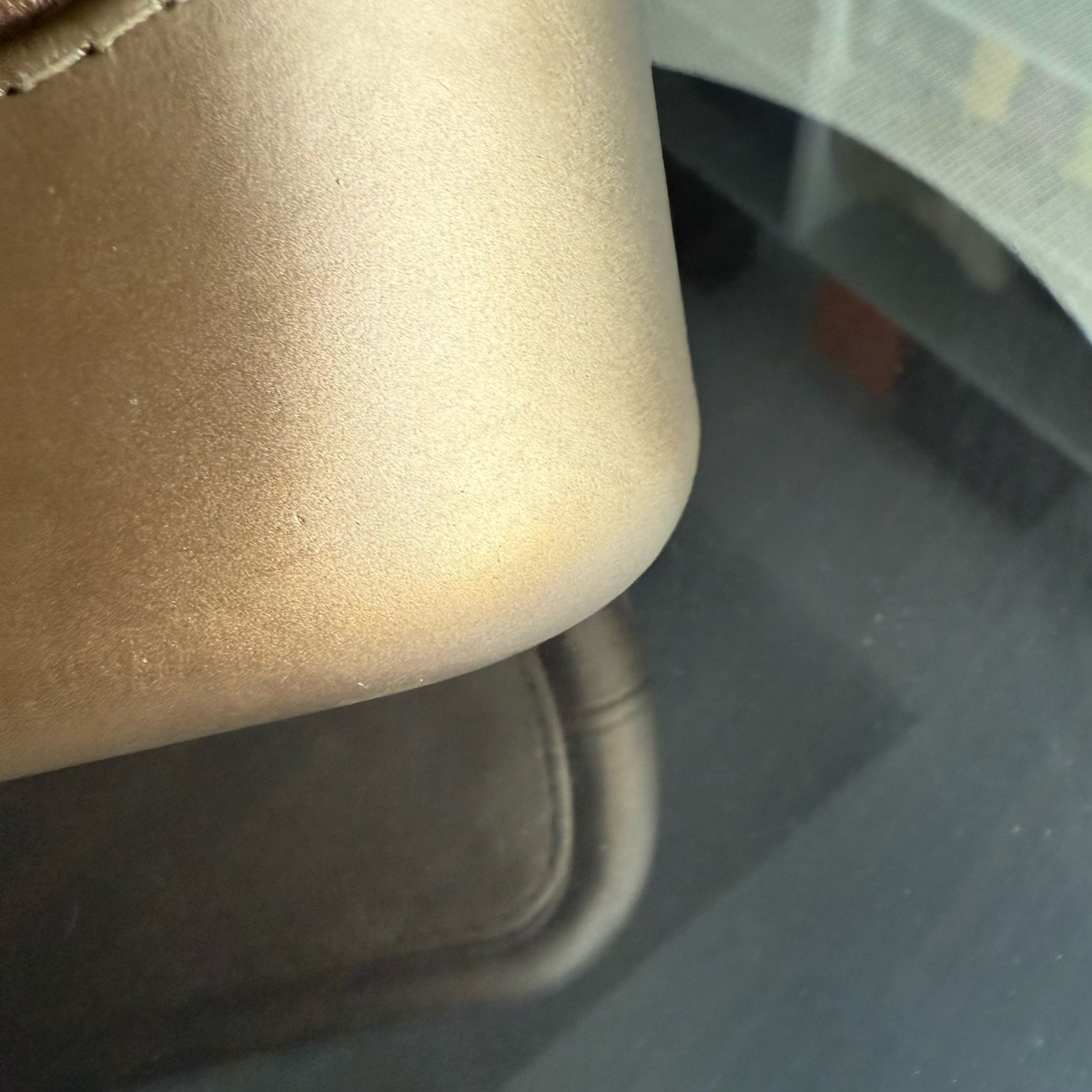 Chanel Gabrielle Small - Quilted Calfskin Bronze Gold Two-Tone Hardware Series 23