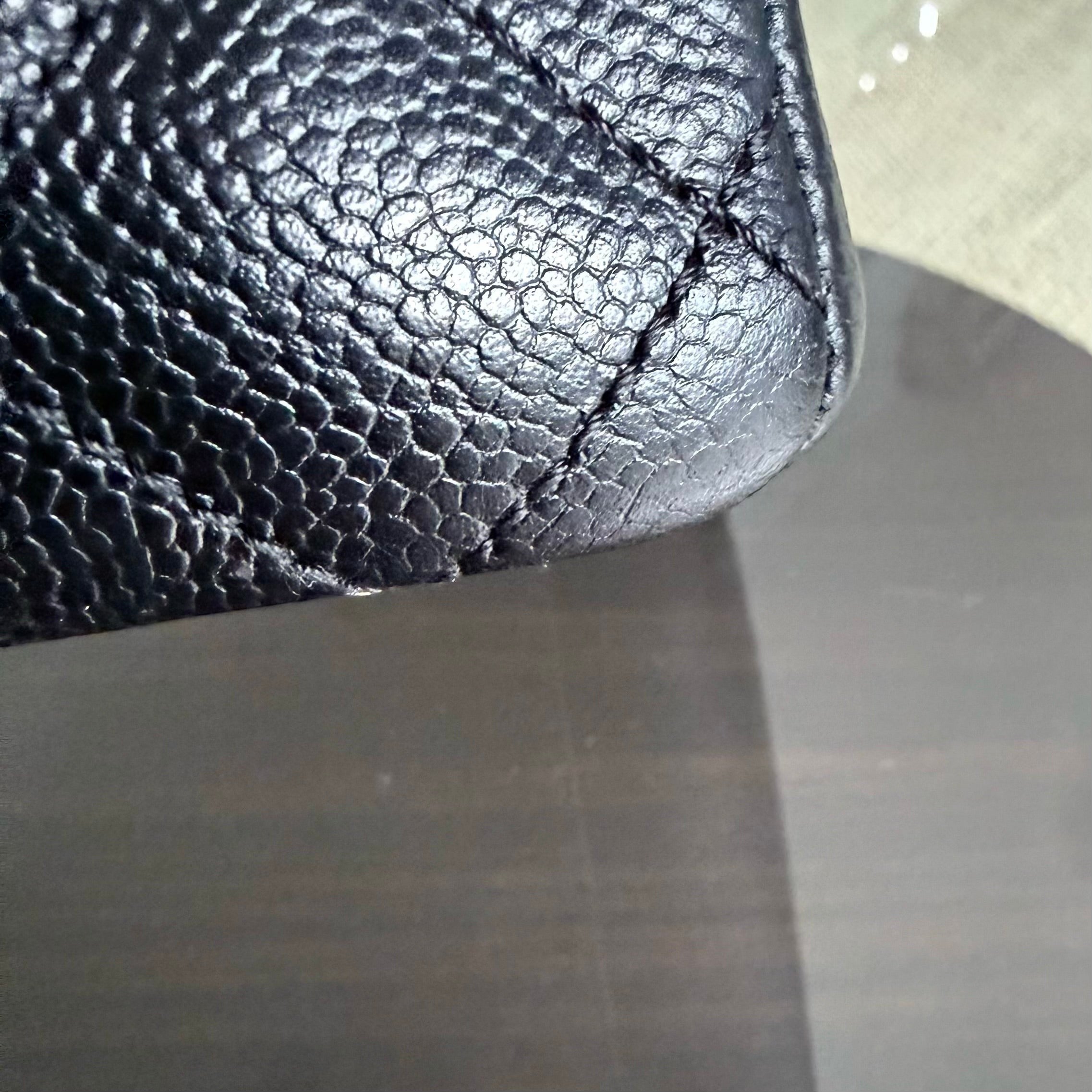 Chanel GST Grand Shopping Tote - Caviar Quilted Black Gold Hardware Series 17
