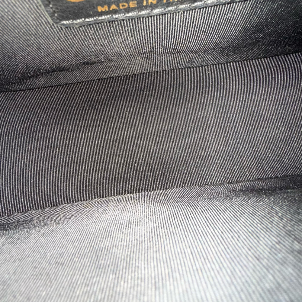 Chanel Boy Medium - Caviar 25CM Quilted Grained Calfskin Black Gold Hardware Series 19