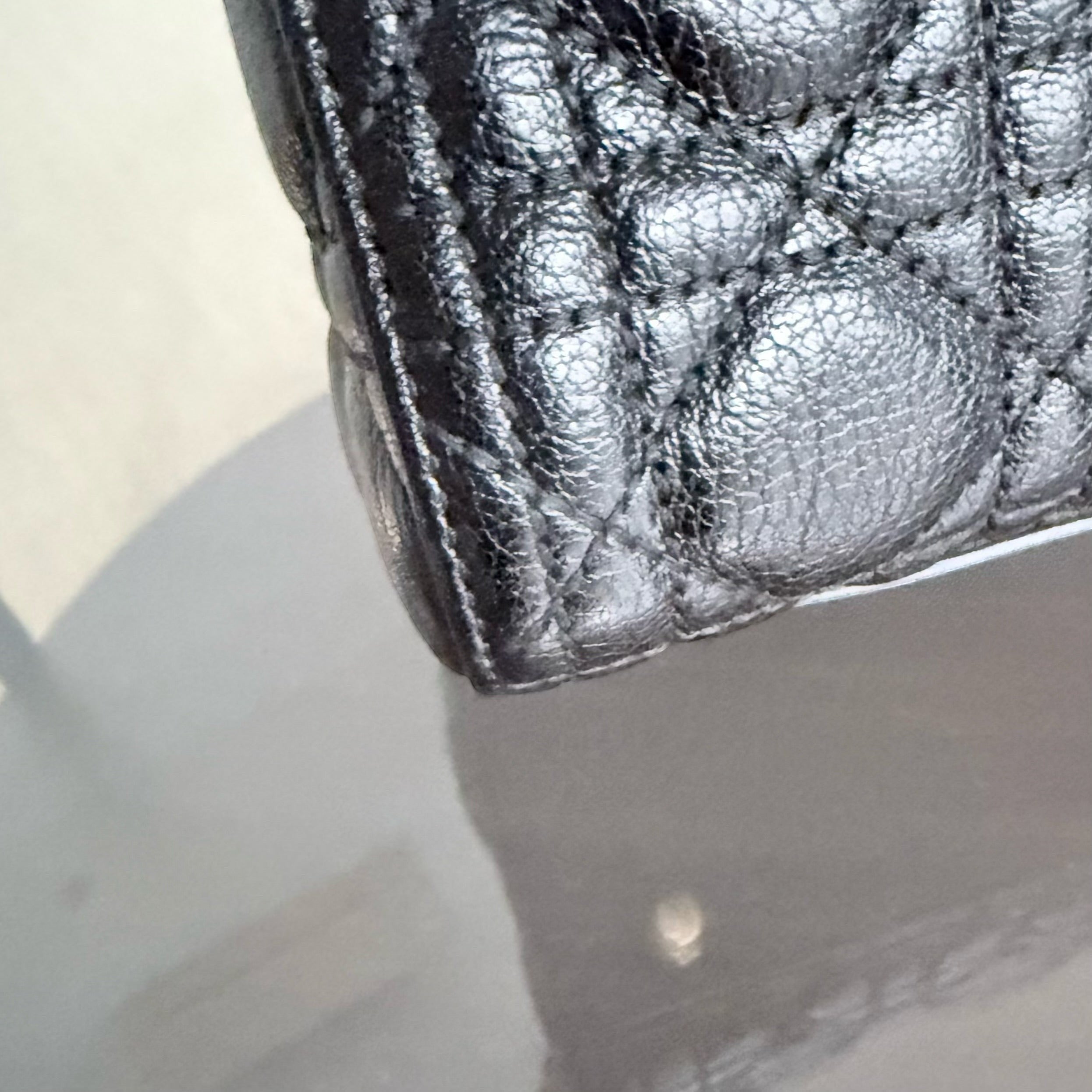 Dior Lady Large Flap - Calfskin Cannage Black Gold Hardware
