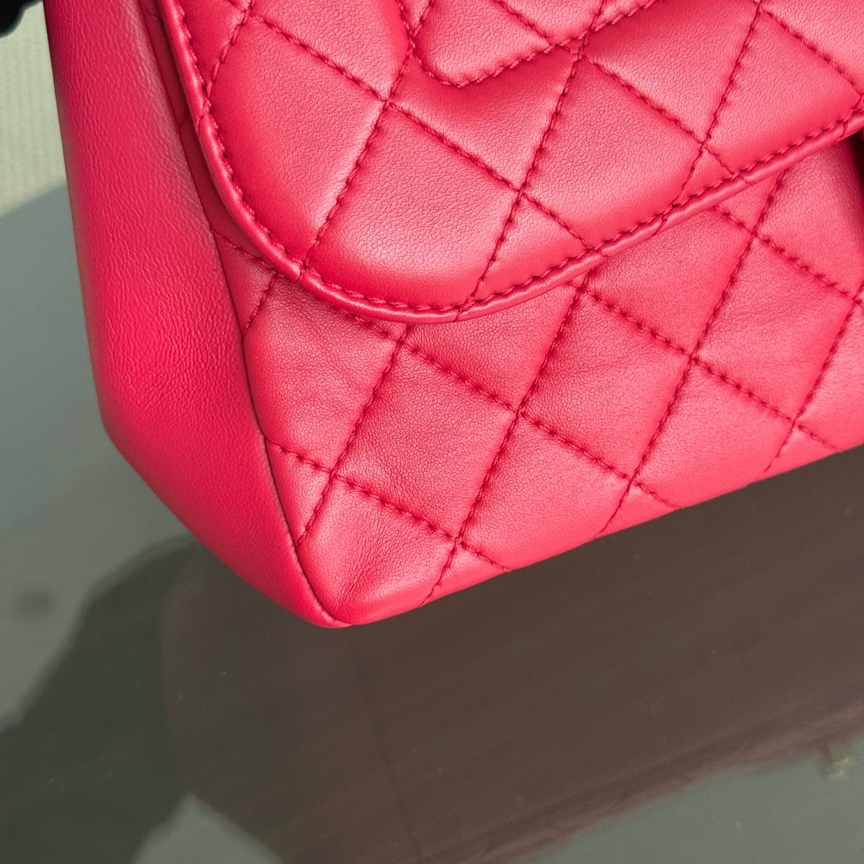 Chanel Chic Flap Jumbo Mademoiselle Quilted Lambskin Black Golden Hardware Series 21