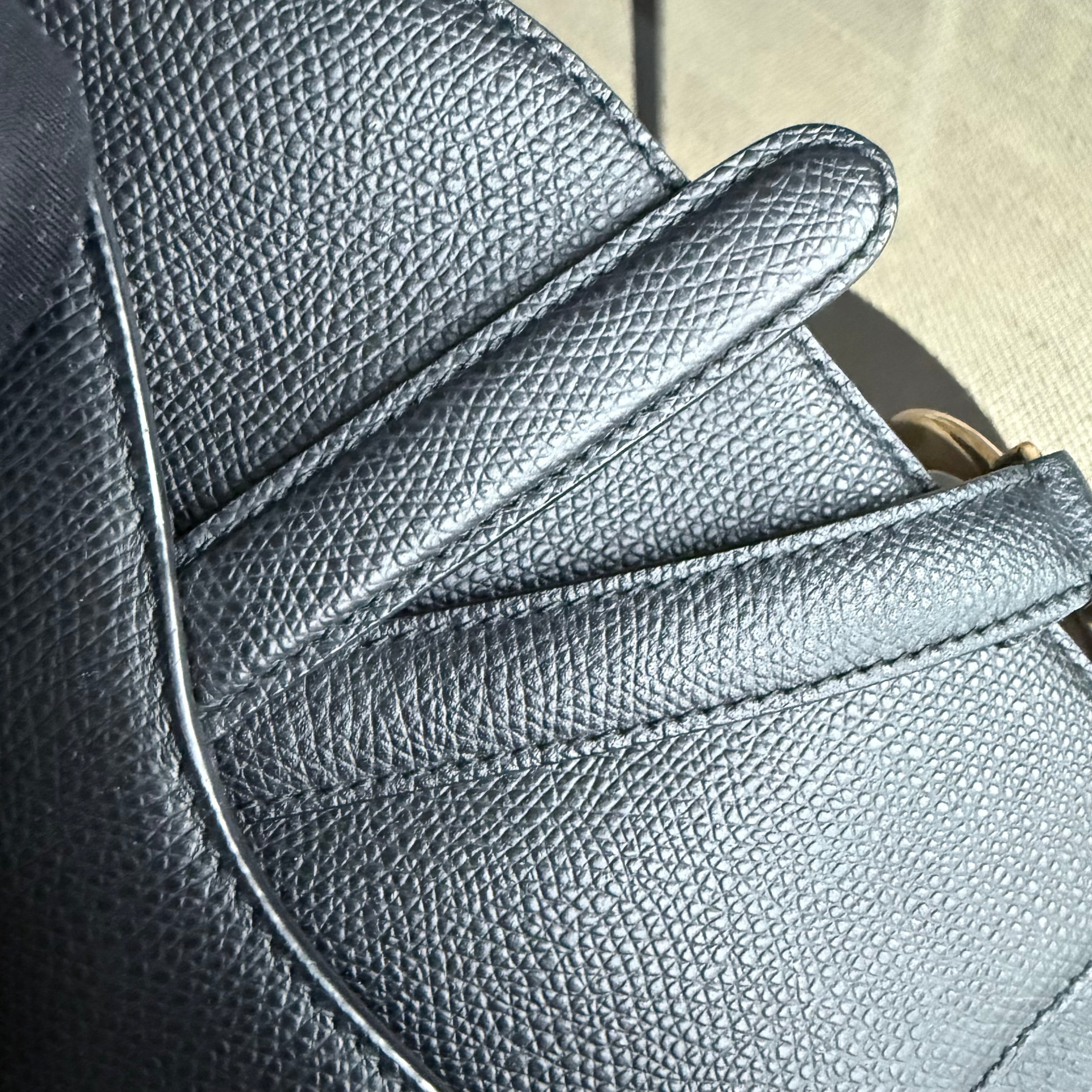 *With Strap, Caviar* Dior Saddle Small 21CM Caviar Black GHW