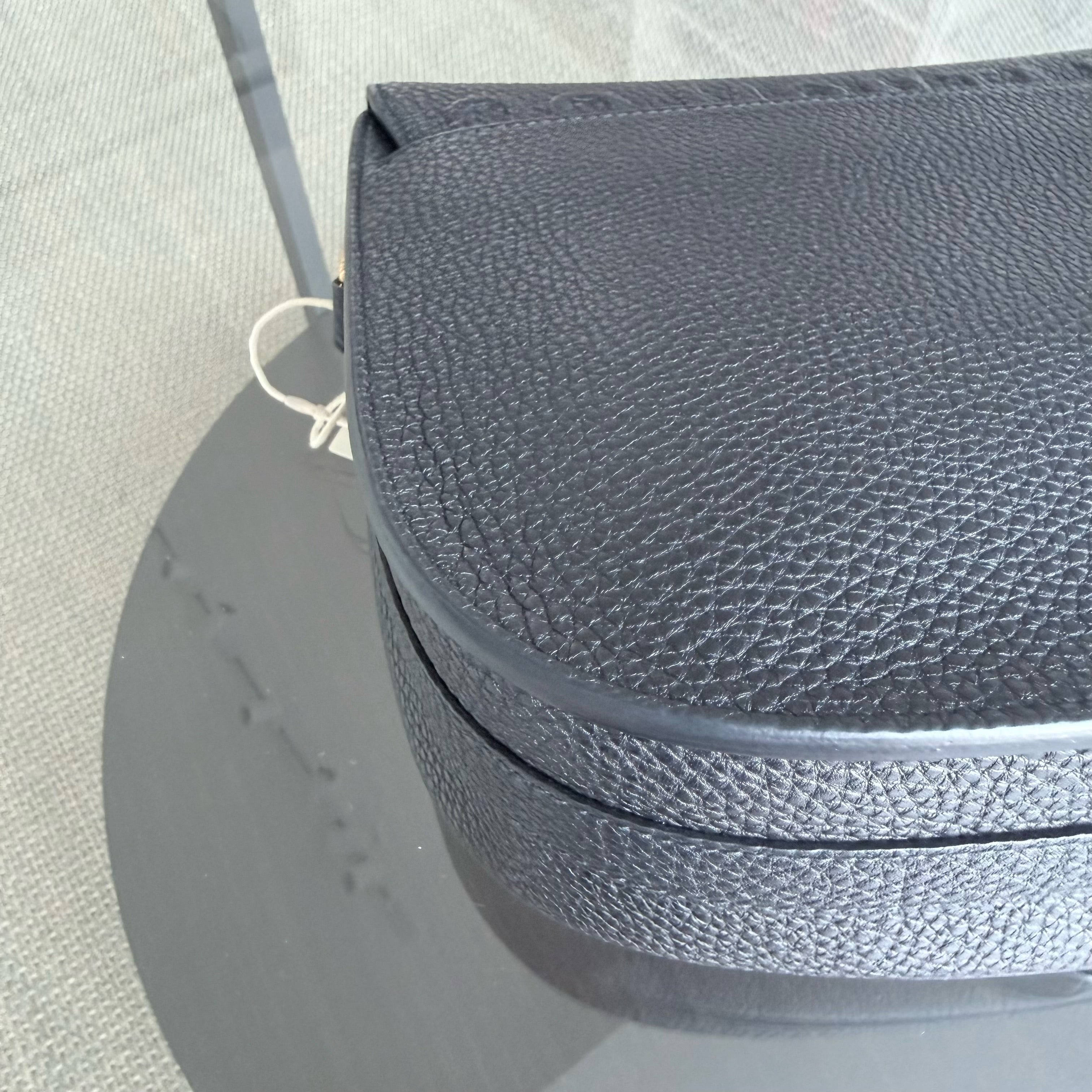 Dior Bobby Large - Caviar Black Golden Hardware With Strap