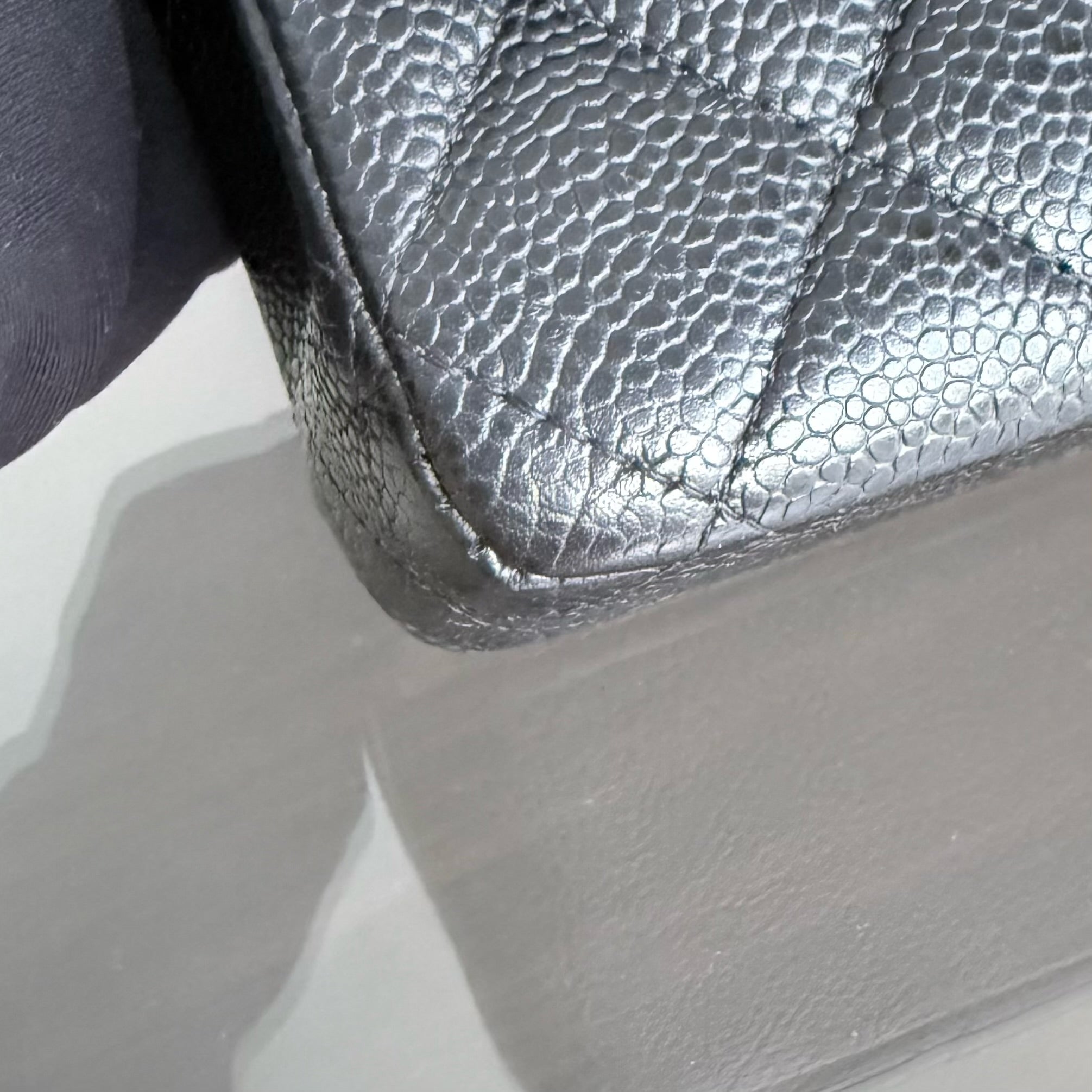 Chanel Classic Flap Medium - Caviar 25CM Quilted Double Flap Black Gold Hardware Series 27