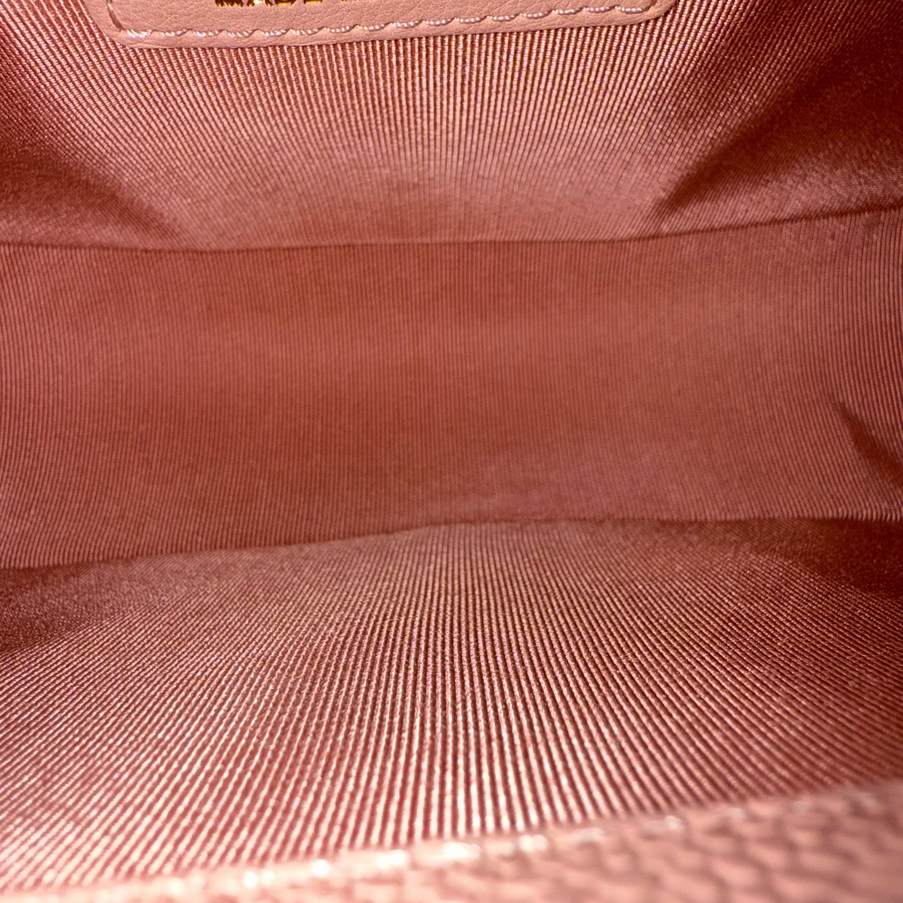 Chanel Boy Medium - Caviar 25CM Quilted Light Pink Gold Hardware Series 29