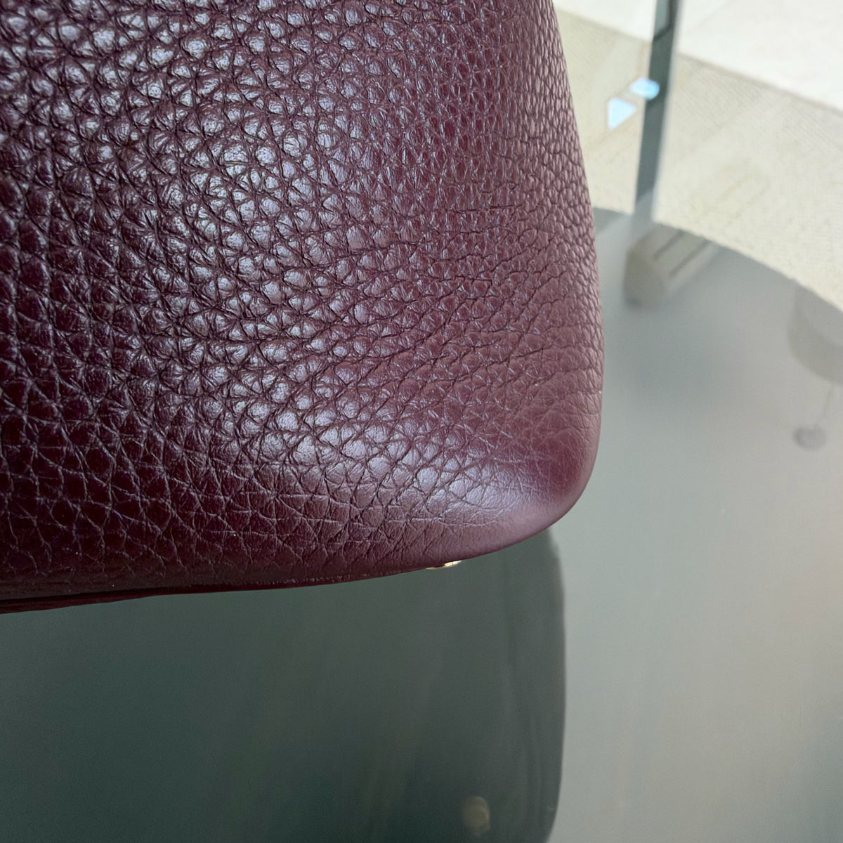 Hermes Picotin 18 - TC Clemence Leather Burgundy Gold Hardware Stamp X