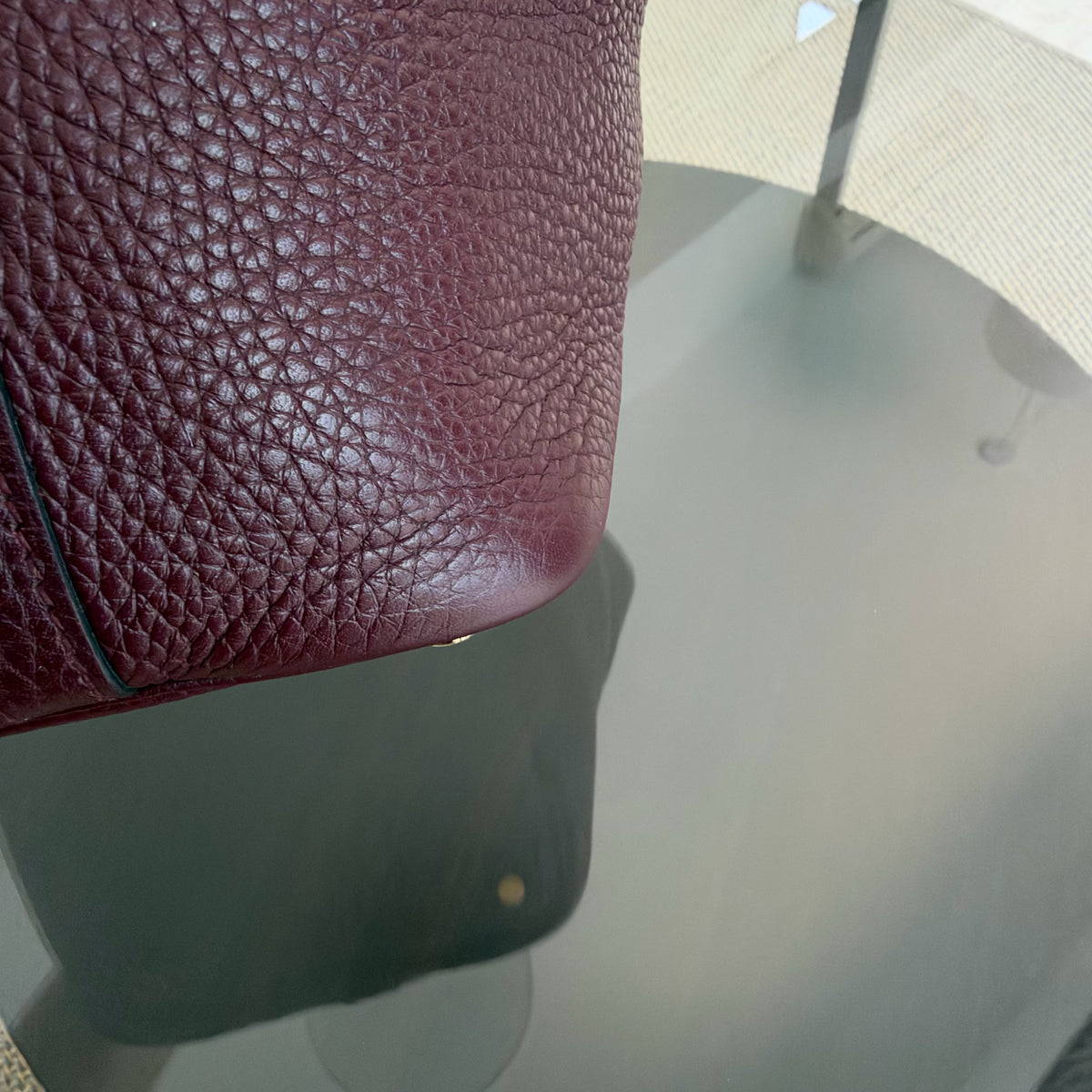 Hermes Picotin 18 - TC Clemence Leather Burgundy Gold Hardware Stamp X