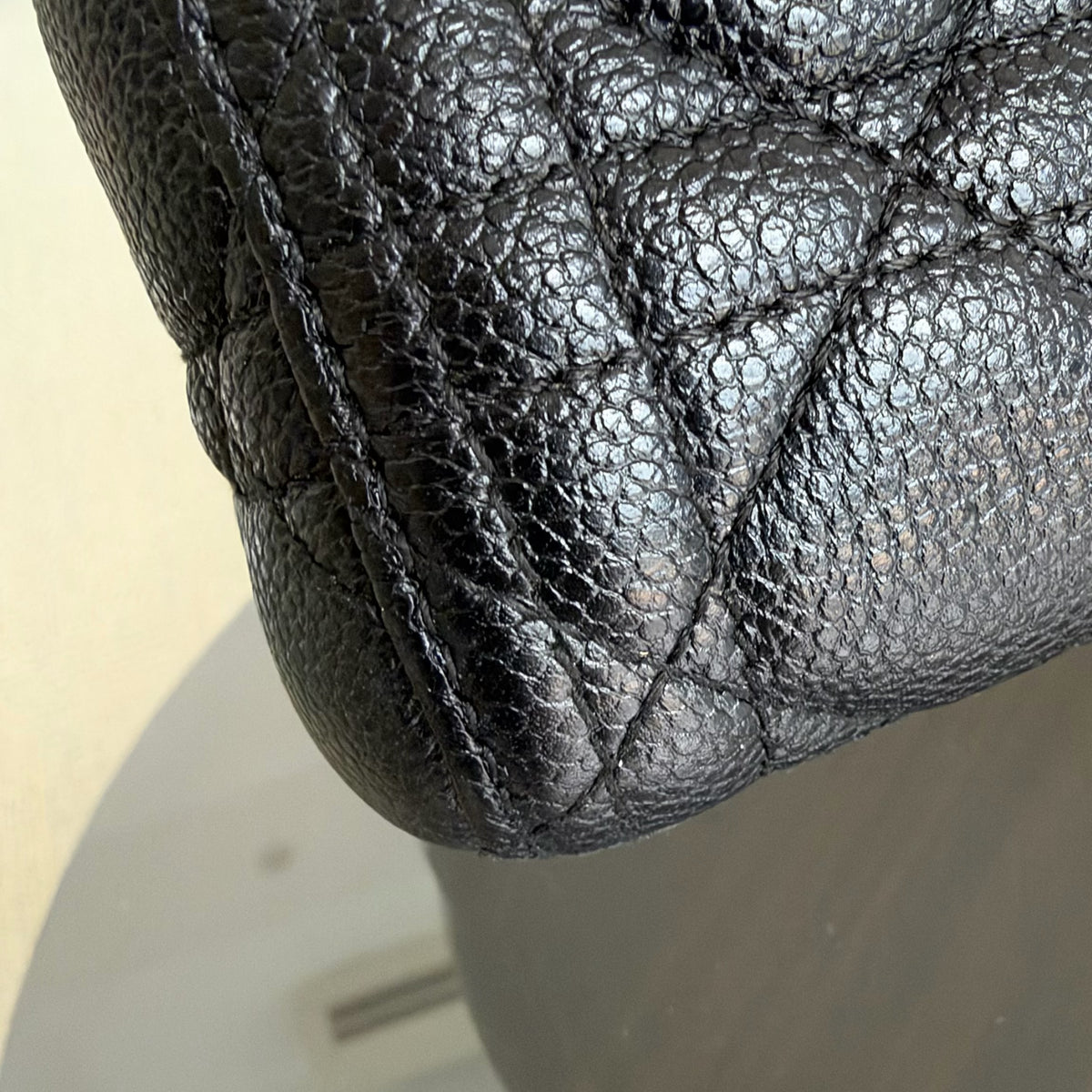 Dior Lady Medium - Cannage Caviar Black Silver Hardware