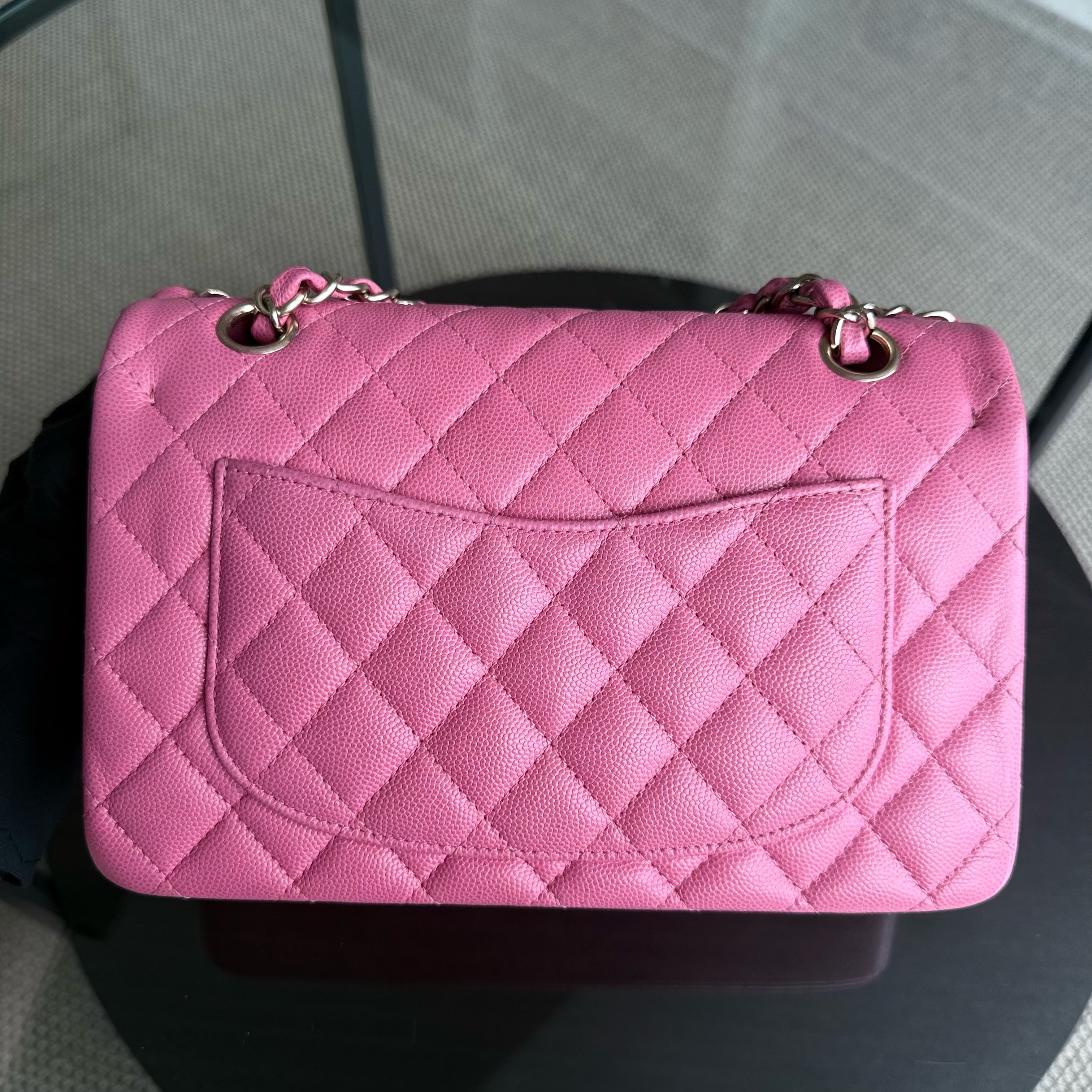 Chanel Classic Flap Small - Caviar 23CM Quilted Light Pink Series 30