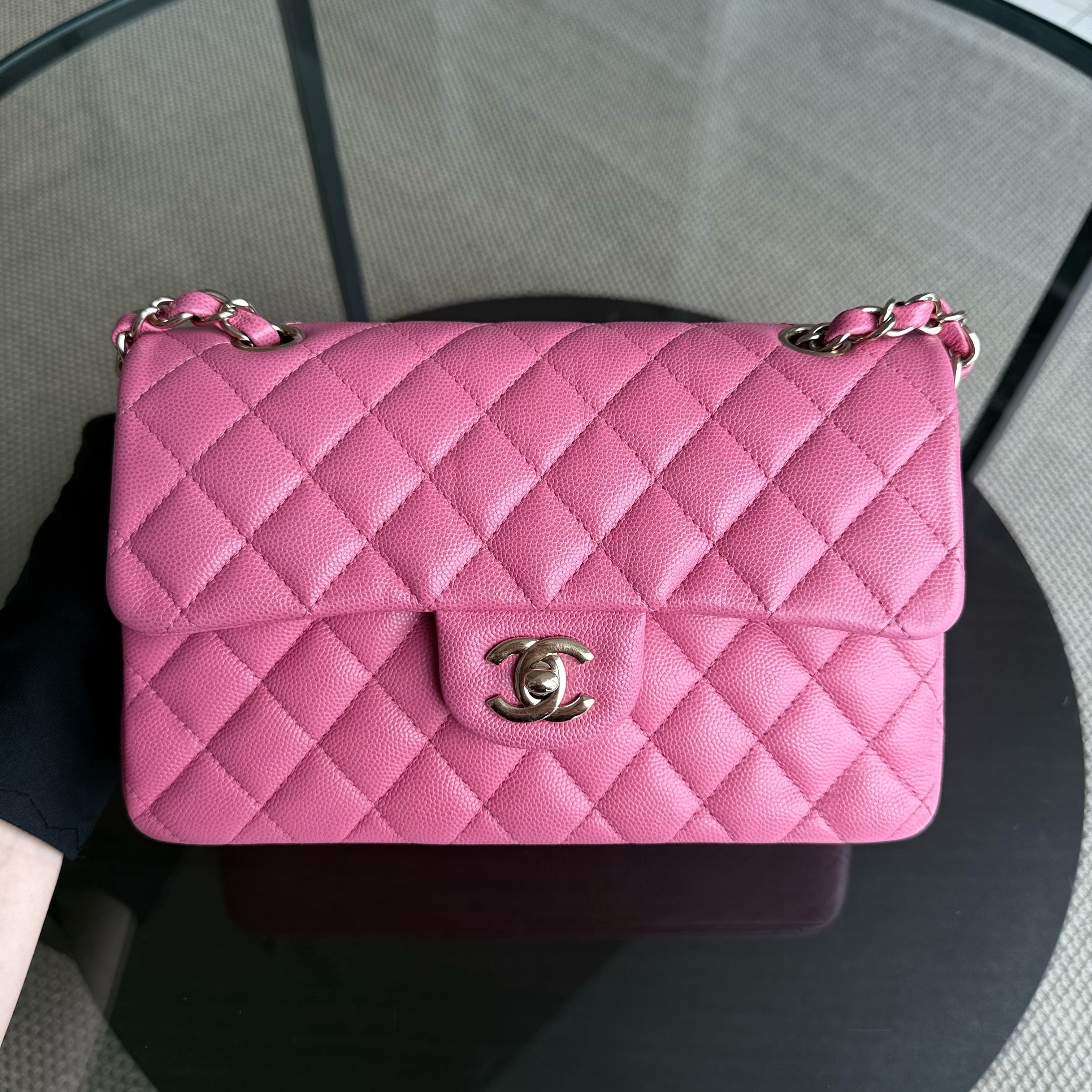 Chanel Classic Flap Small - Caviar 23CM Quilted Light Pink Series 30