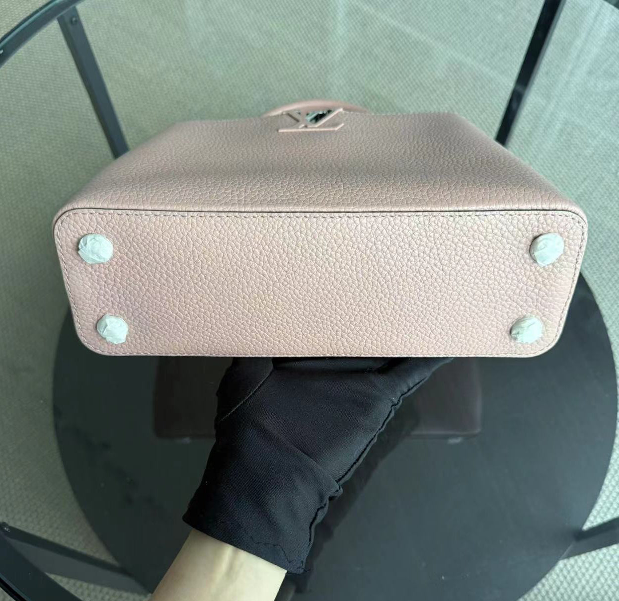 Louis Vuitton Capucines - BB Taurillon Calfskin Rose Jasmin Silver Hardware