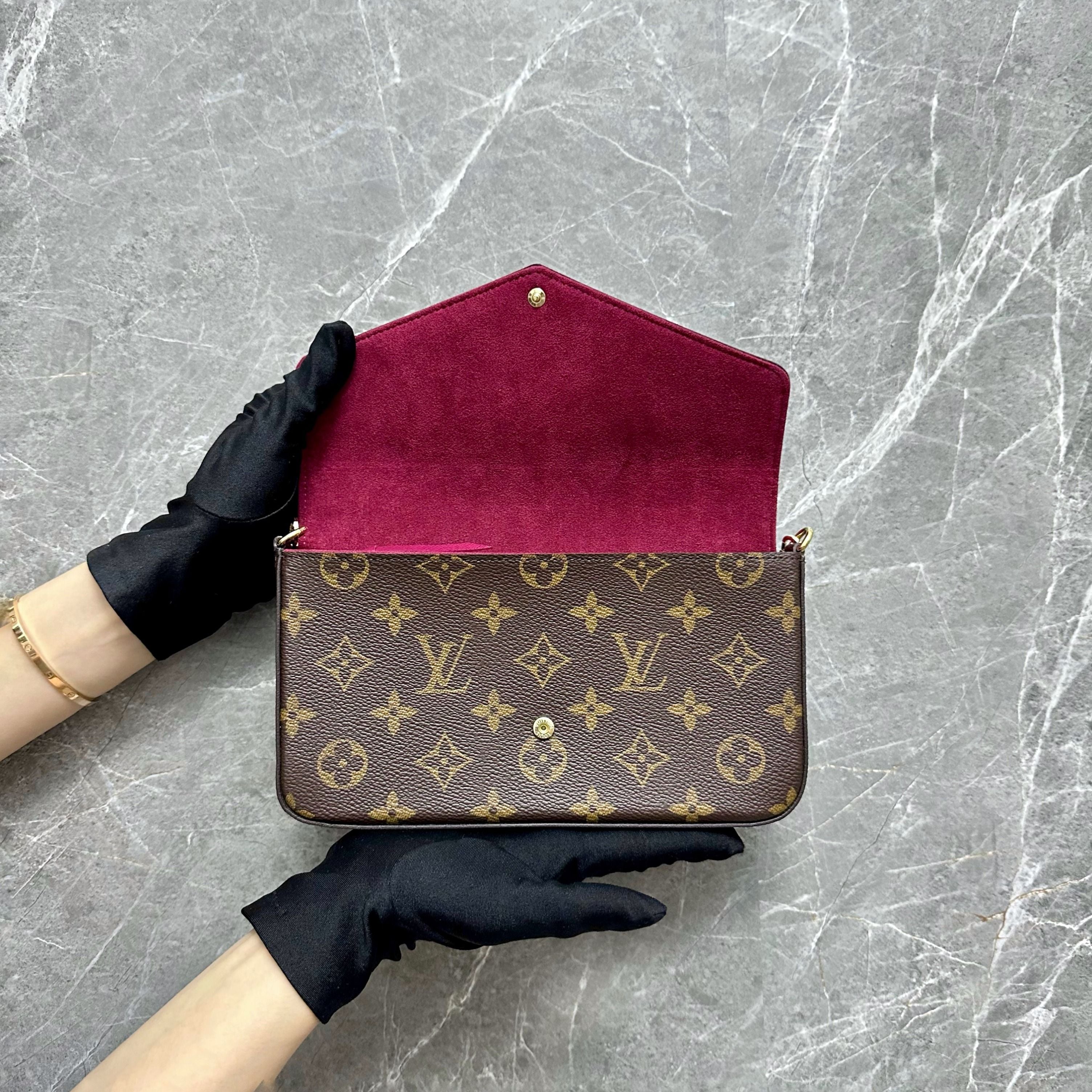 *Brand New Full Set* LV Pochette Felicie Monogram Shoulder Bag - Luxury Evermore