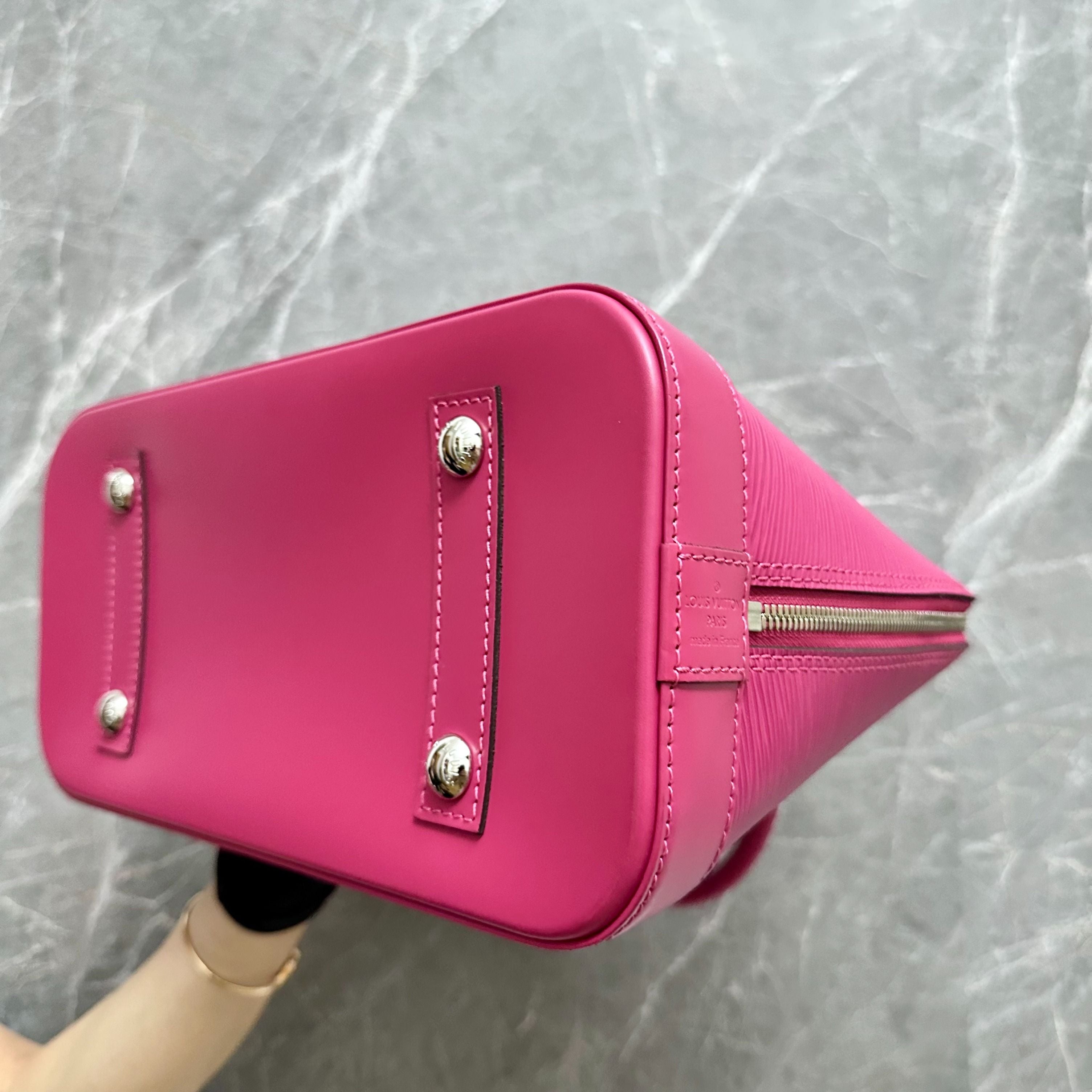 BRAND NEW LV Alma PM EPI Hot Pink - Luxury Evermore