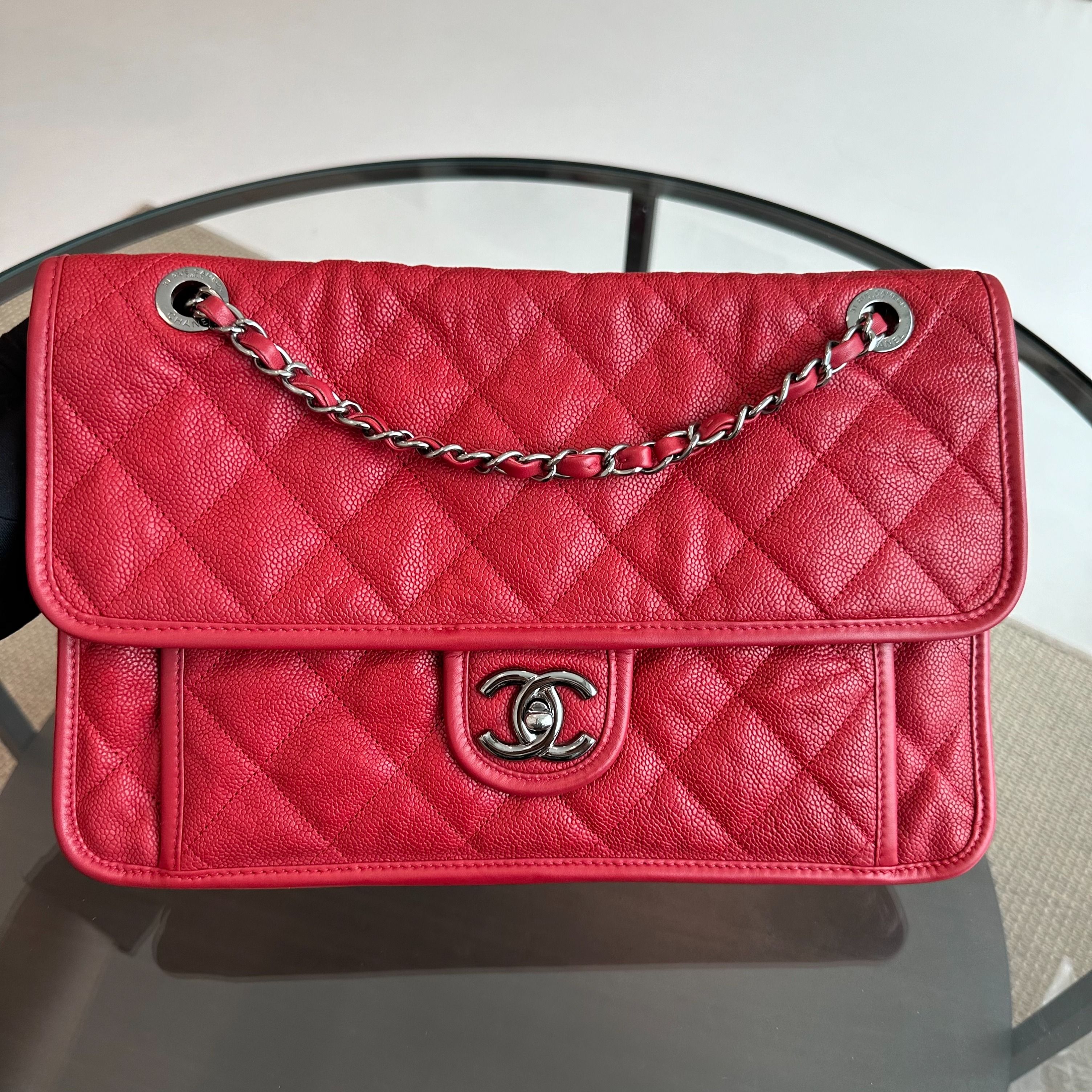 Chanel Caviar French Riviera Large Flap Bag No 20 S$2,800 - Luxury Evermore