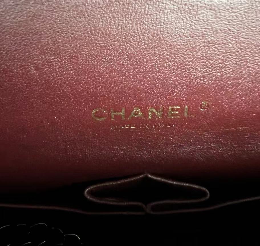 Chanel Caviar Maxi Double Flap Classic Flap Quilted Calfskin Black GHW No 14 - Luxury Evermore