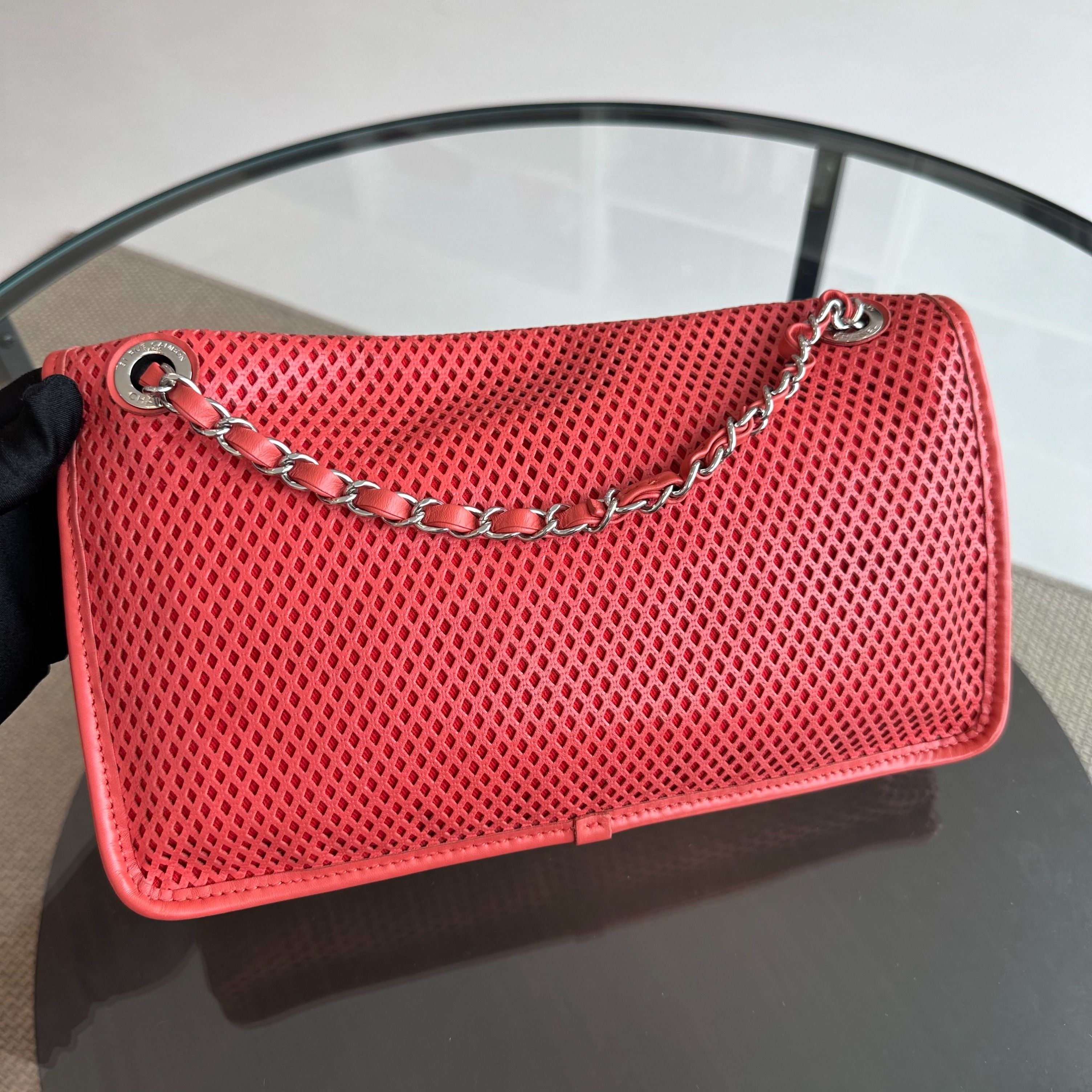 Chanel Flap Perforated French Riviera Up In The Air Bag No 17 - Luxury Evermore