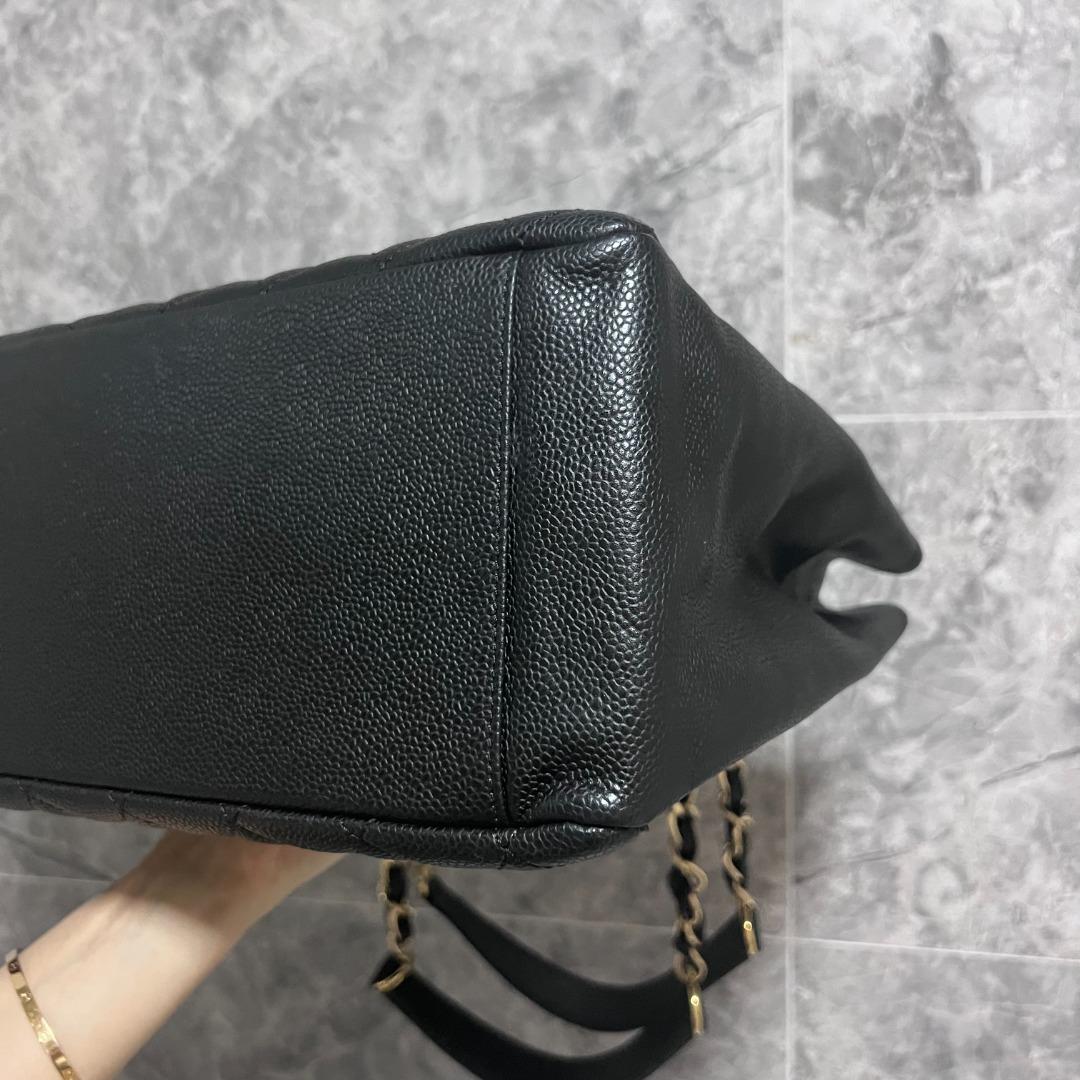 Chanel GST Grad Shopping Tote Black GHW No 12 - Luxury Evermore