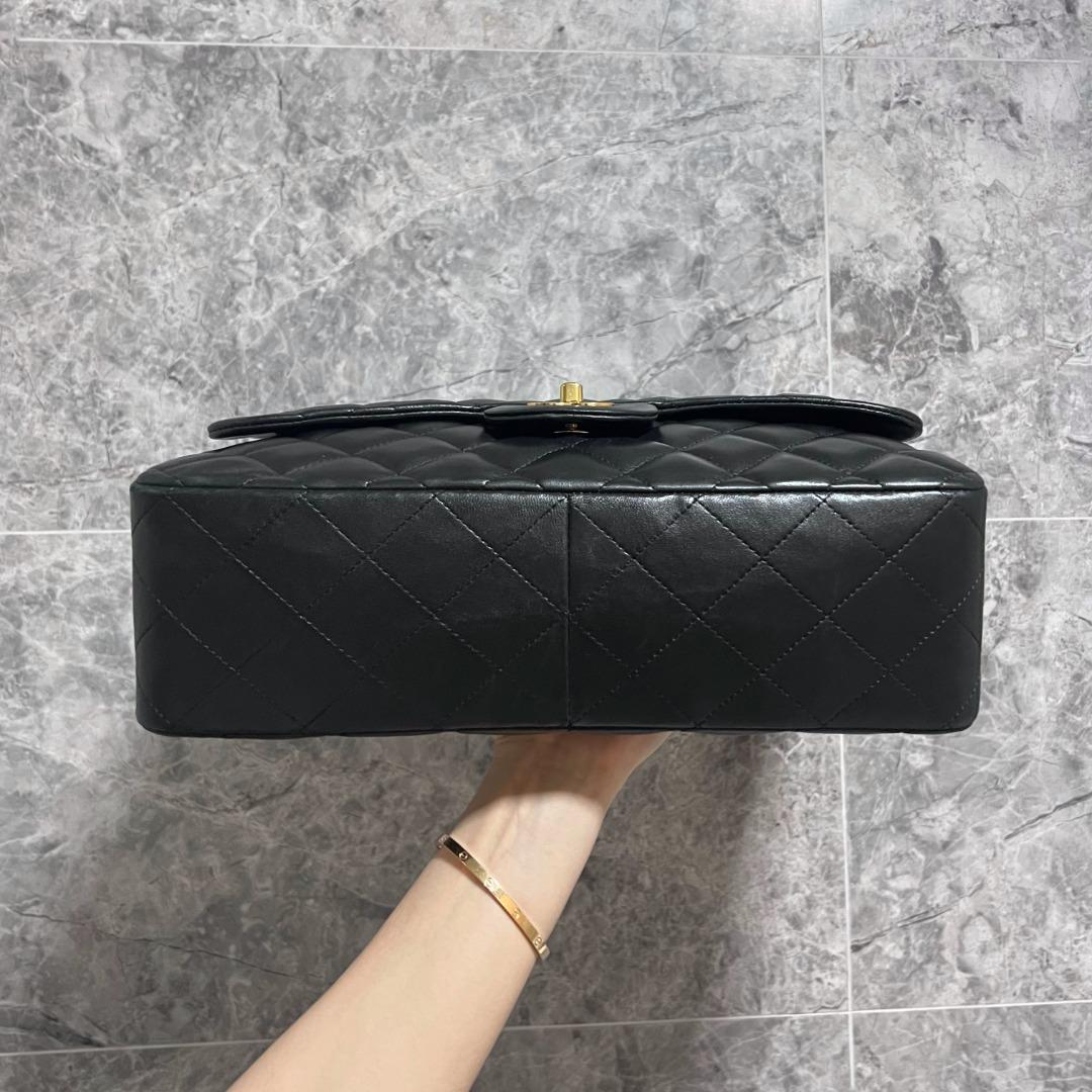 Chanel Jumbo Classic Flap Black GHW - Luxury Evermore