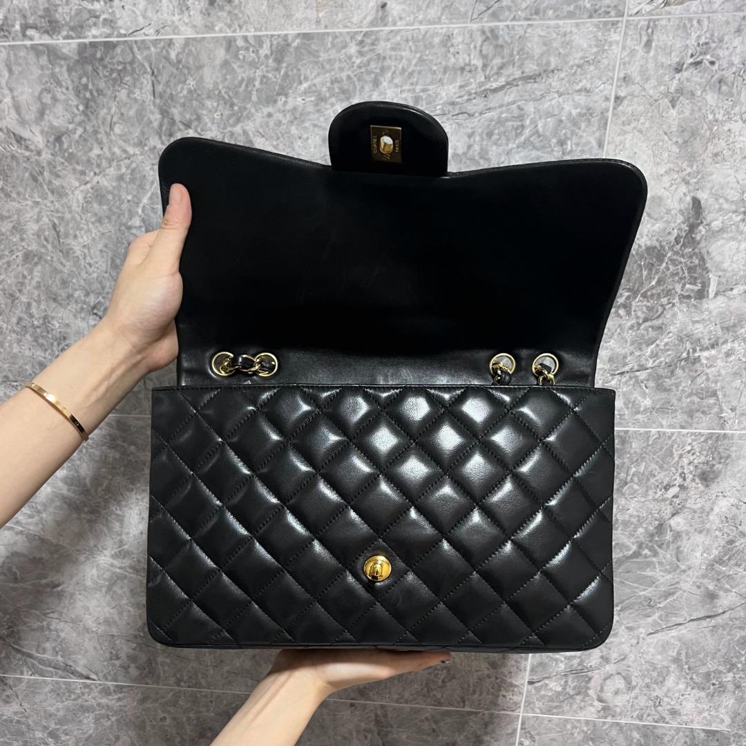 Chanel Jumbo Classic Flap Black GHW - Luxury Evermore